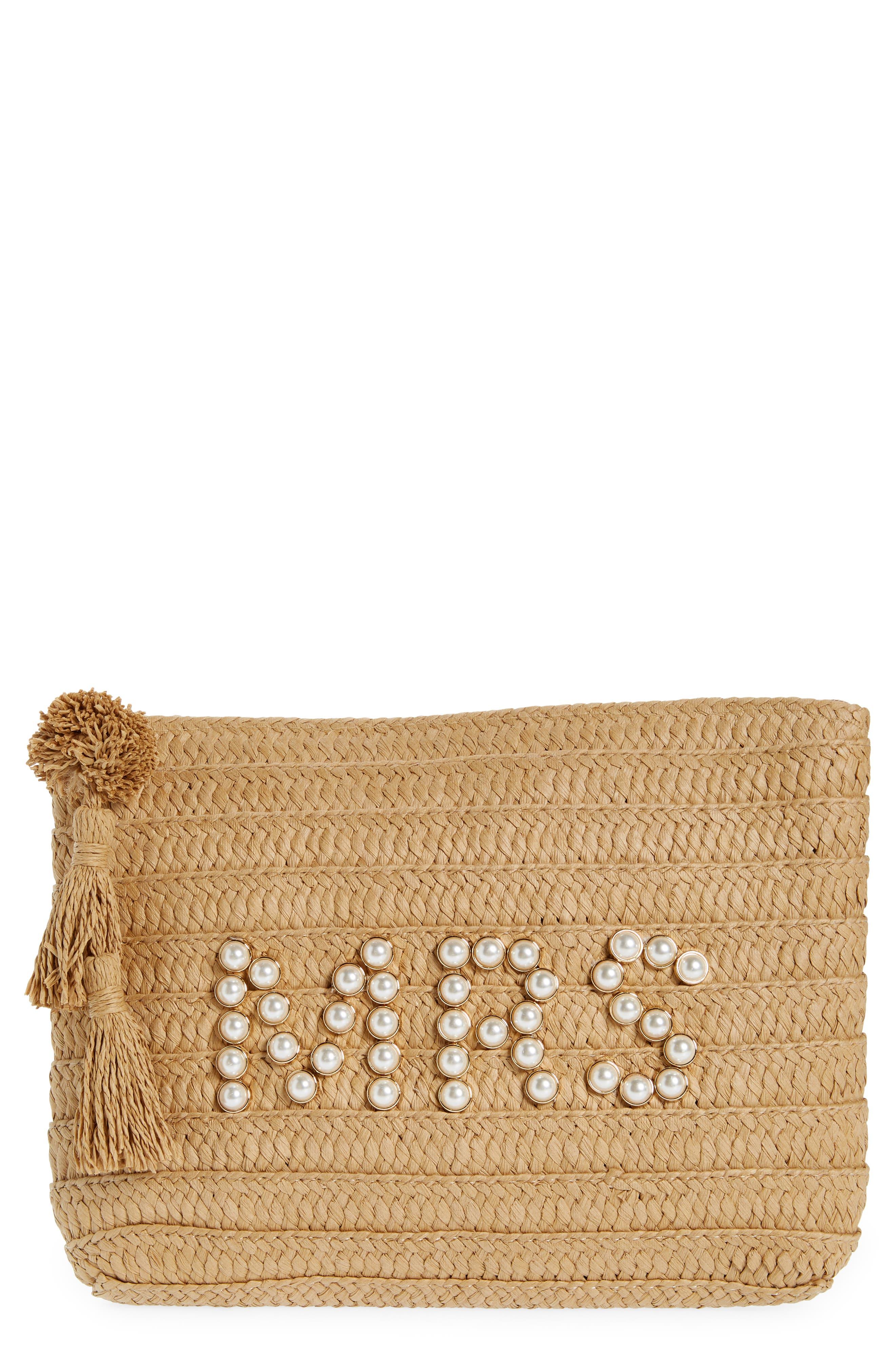 Mrs Beaded Clutch