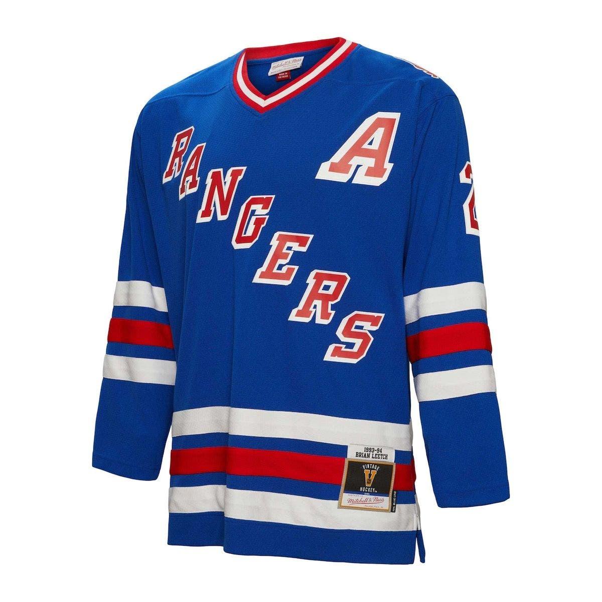 Blue Line Wayne Gretzky New York Rangers 1996 Jersey