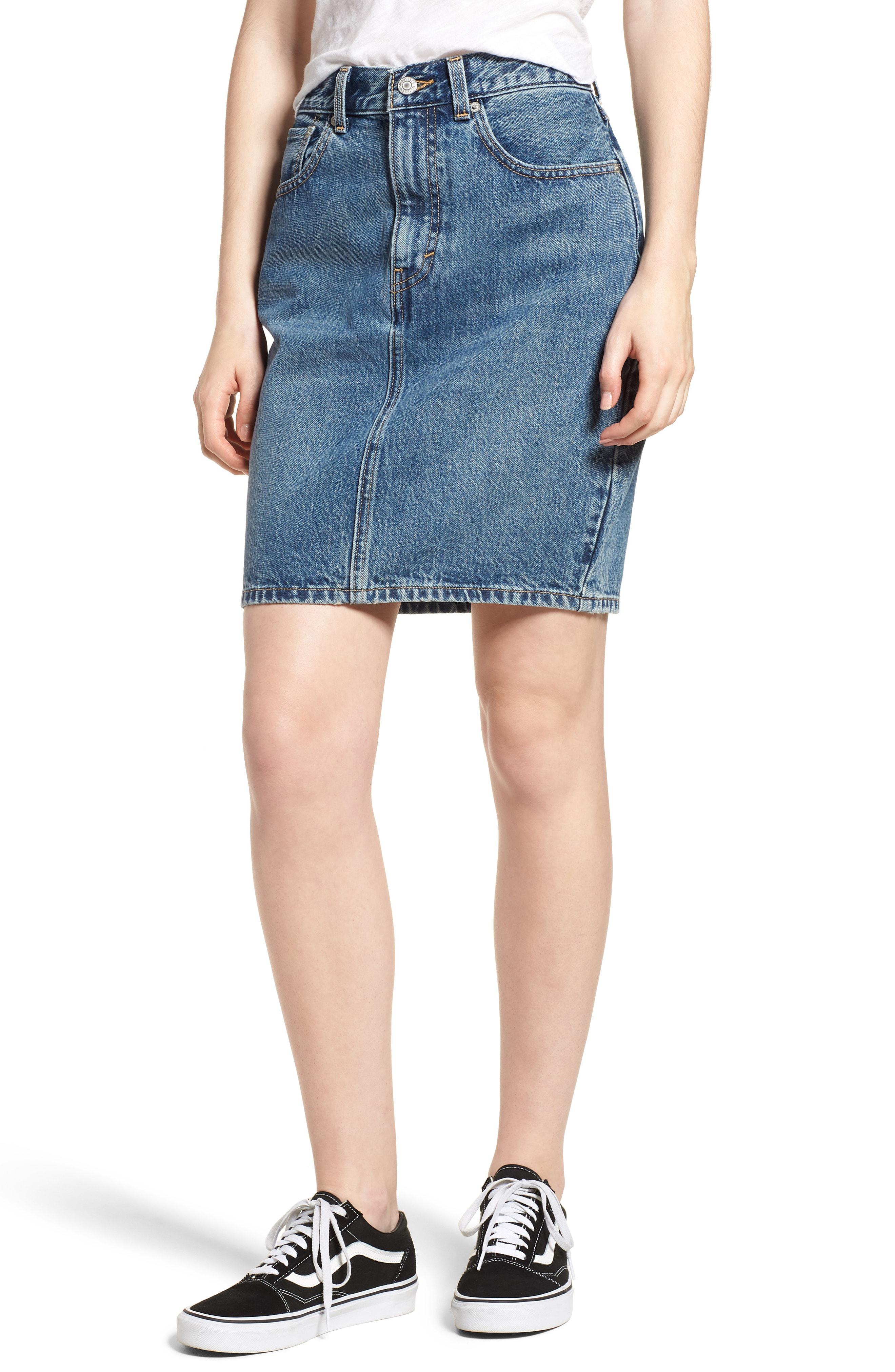 mom skirt levis