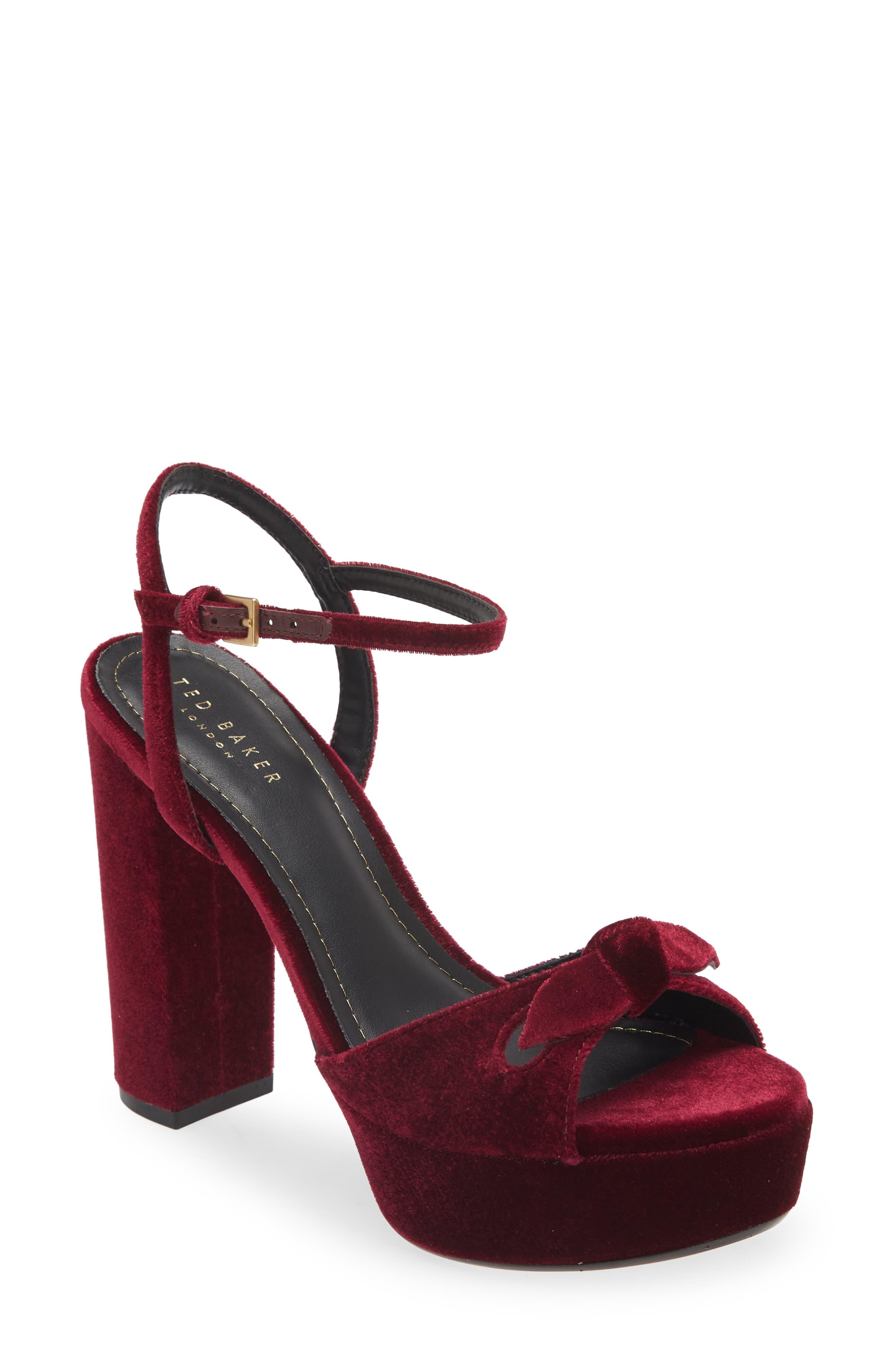 Ted baker red sales sandals