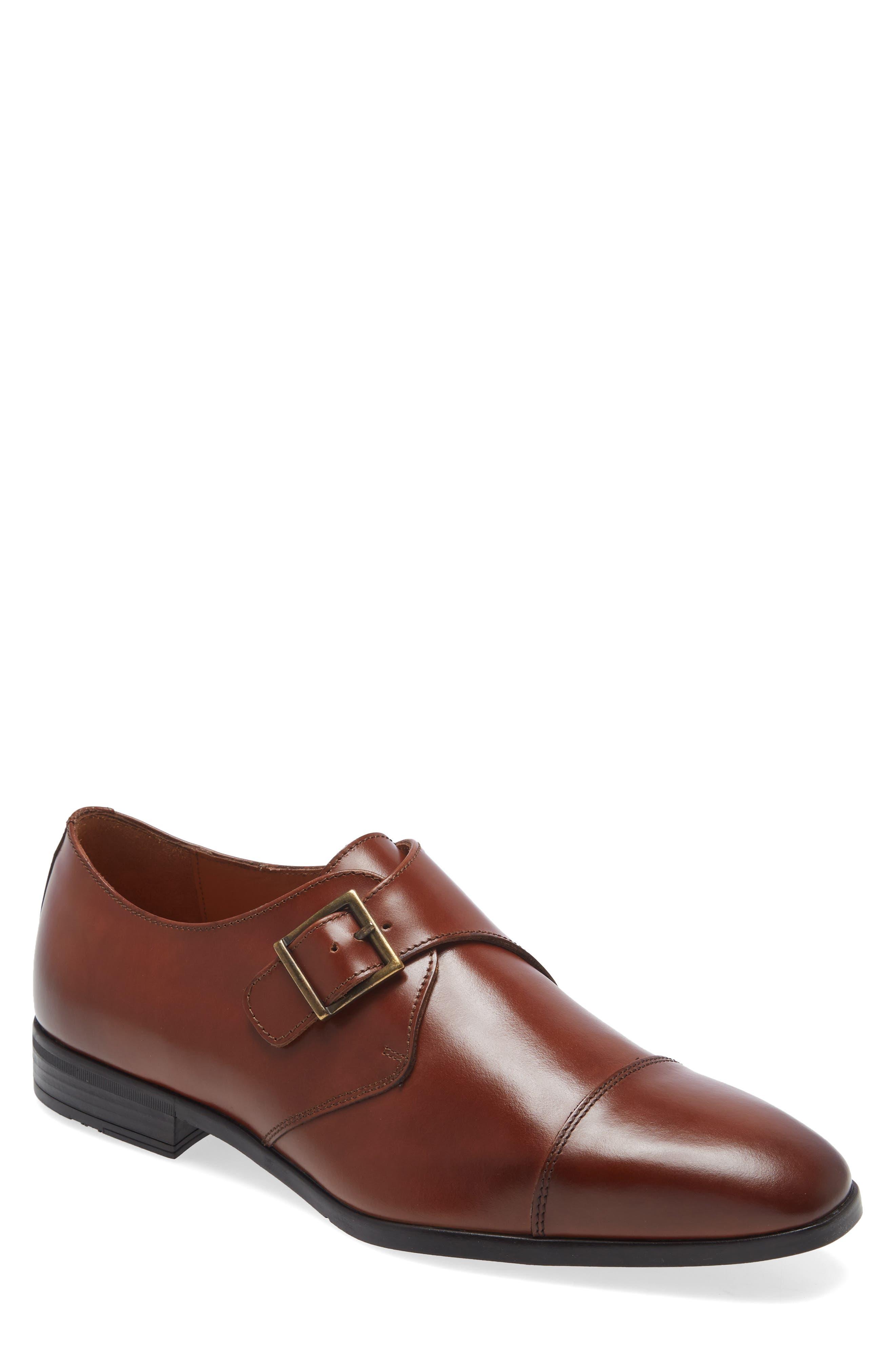 Ted Baker Bradberry Monk Strap Shoe in Brown for Men | Lyst