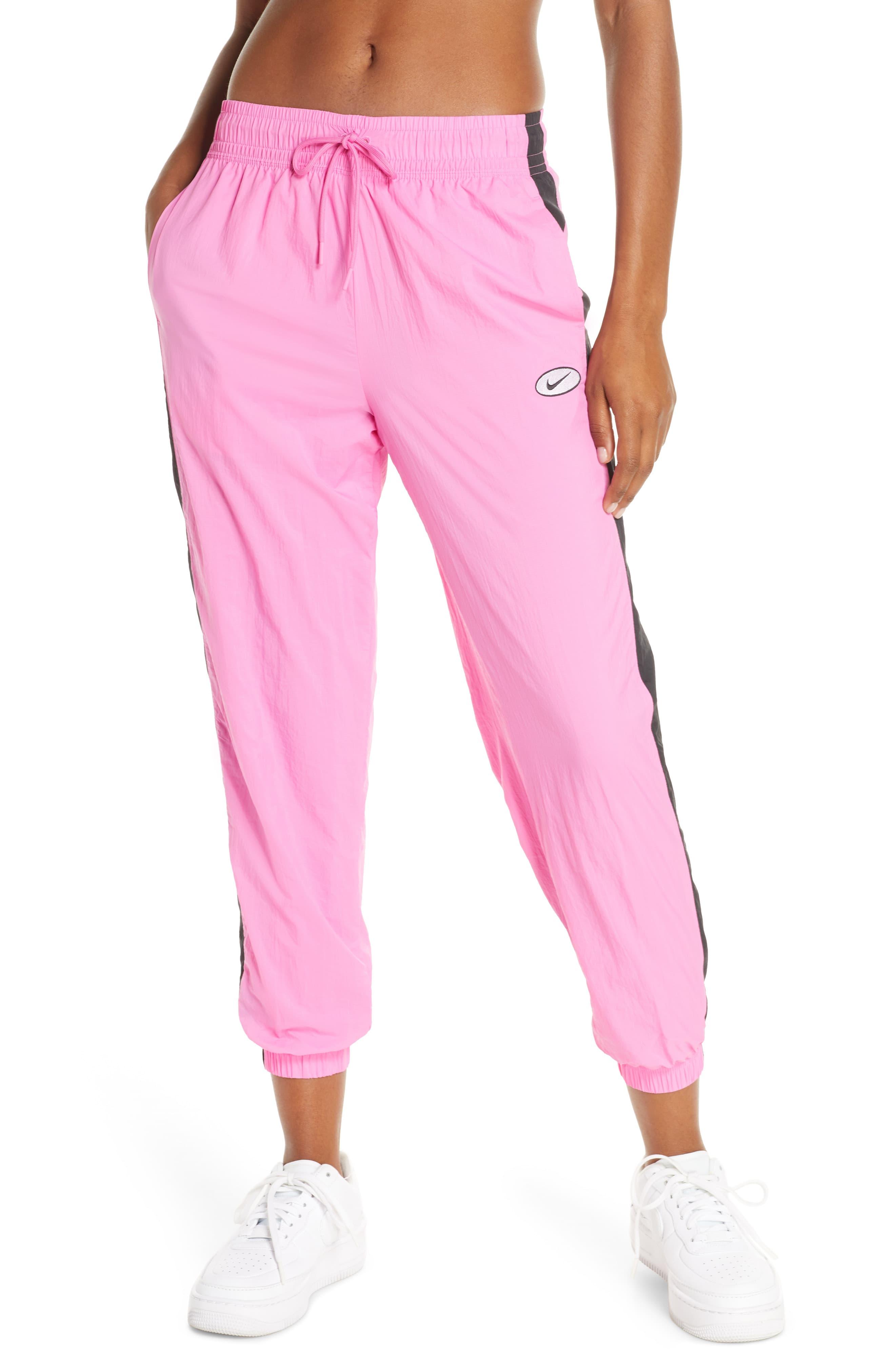 nike pants pink