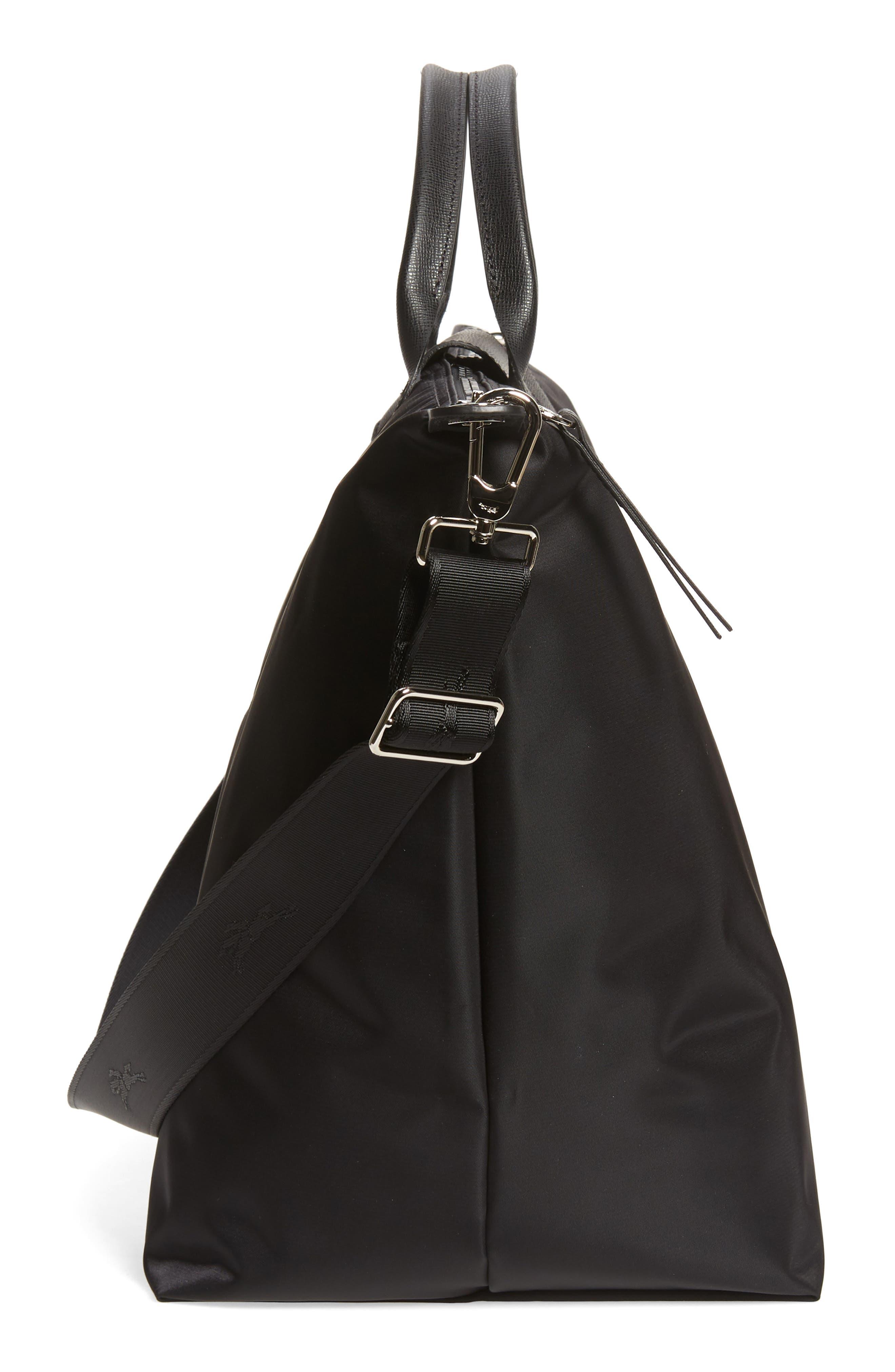Longchamp Le Pliage Neo 18-inch Nylon Travel Bag in Black