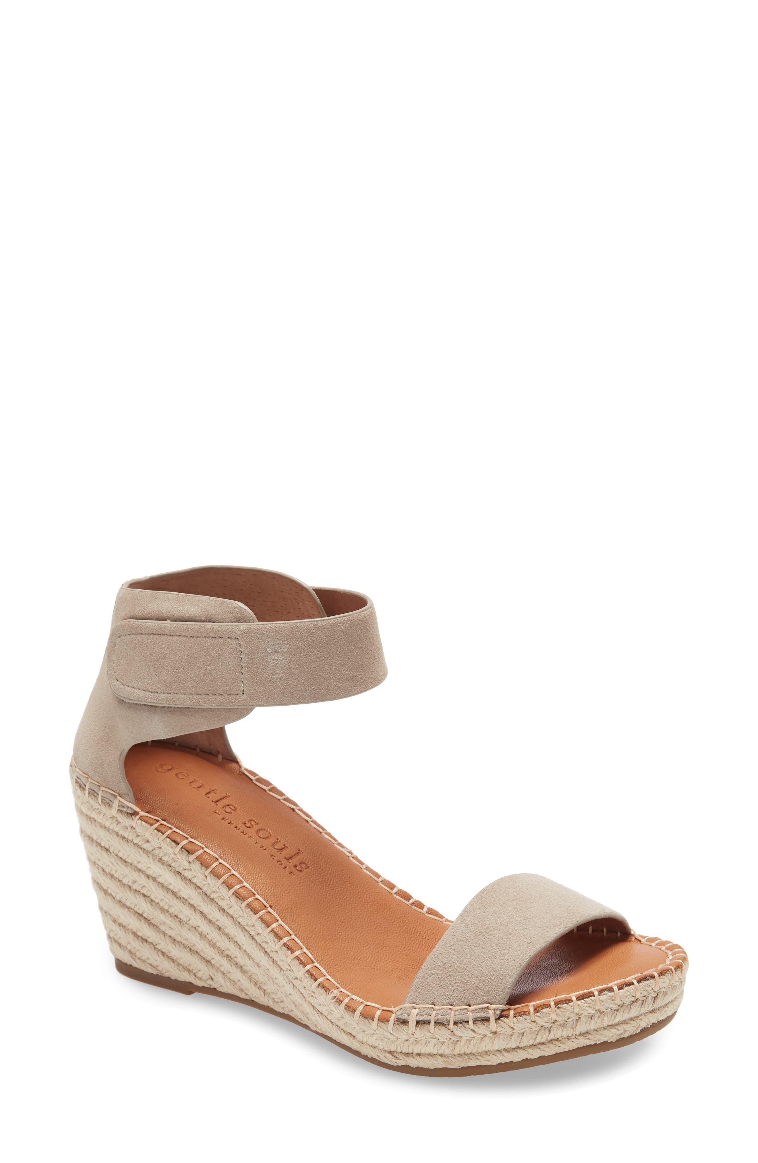 Gentle Souls Charli Wedge Sandal in 