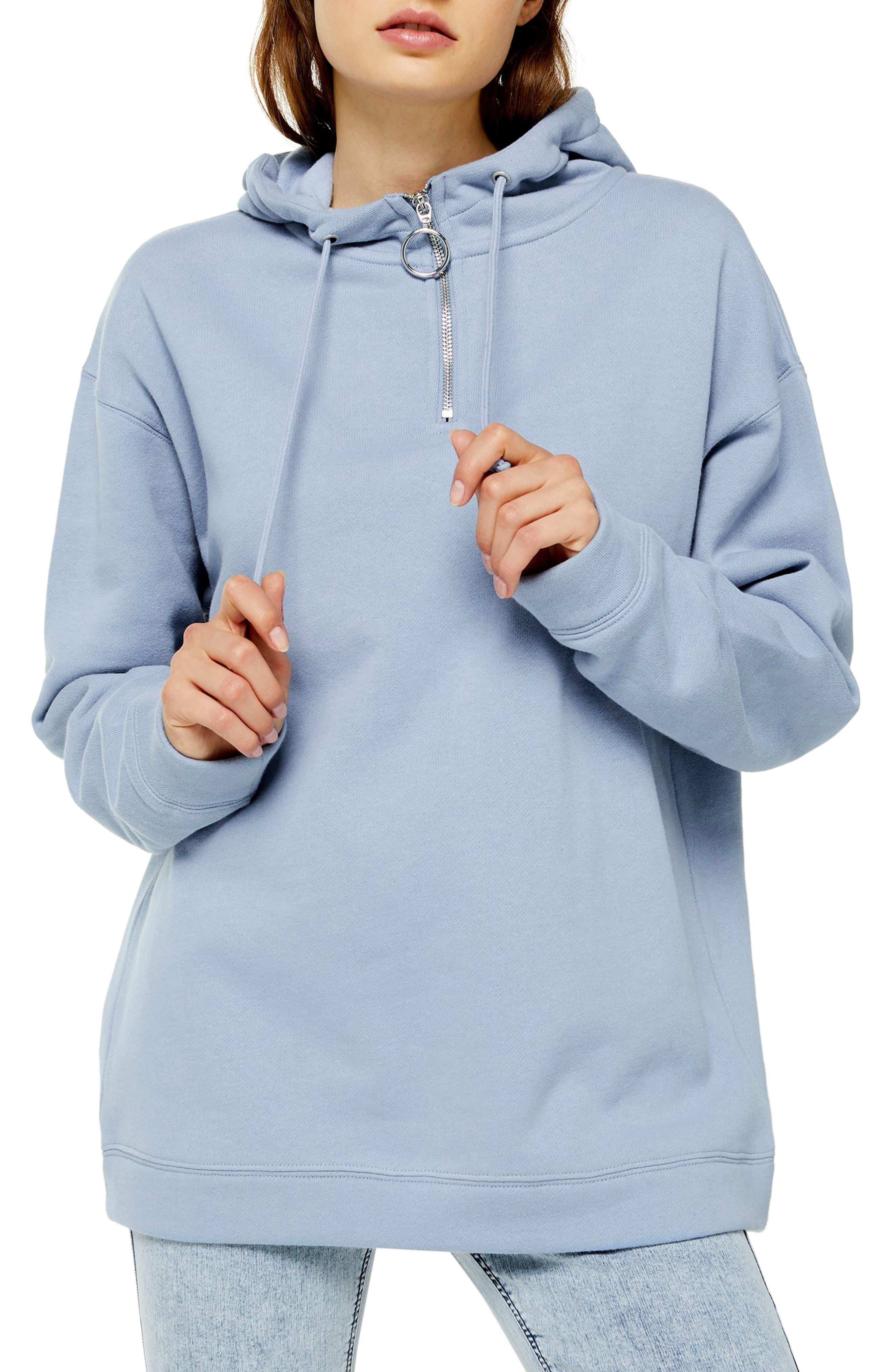 topshop half zip jumper