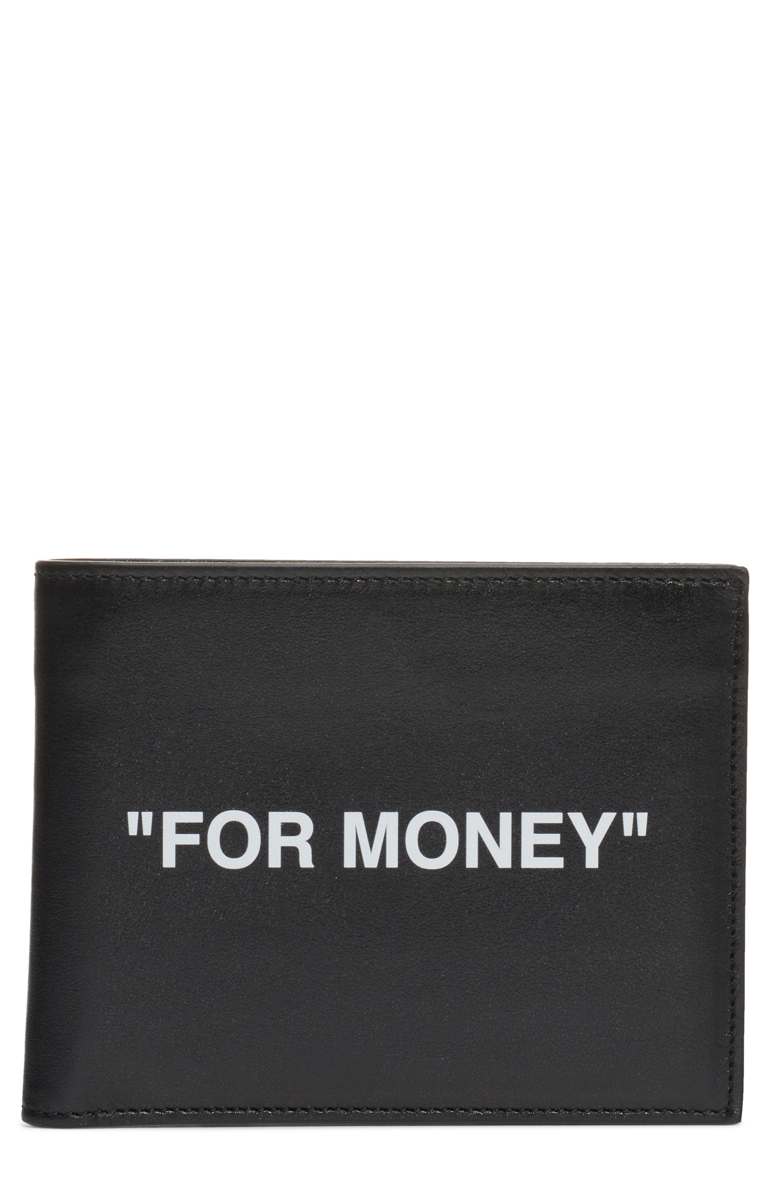 Off-White c/o Virgil Abloh - men's Off-White™ quote chain wallet