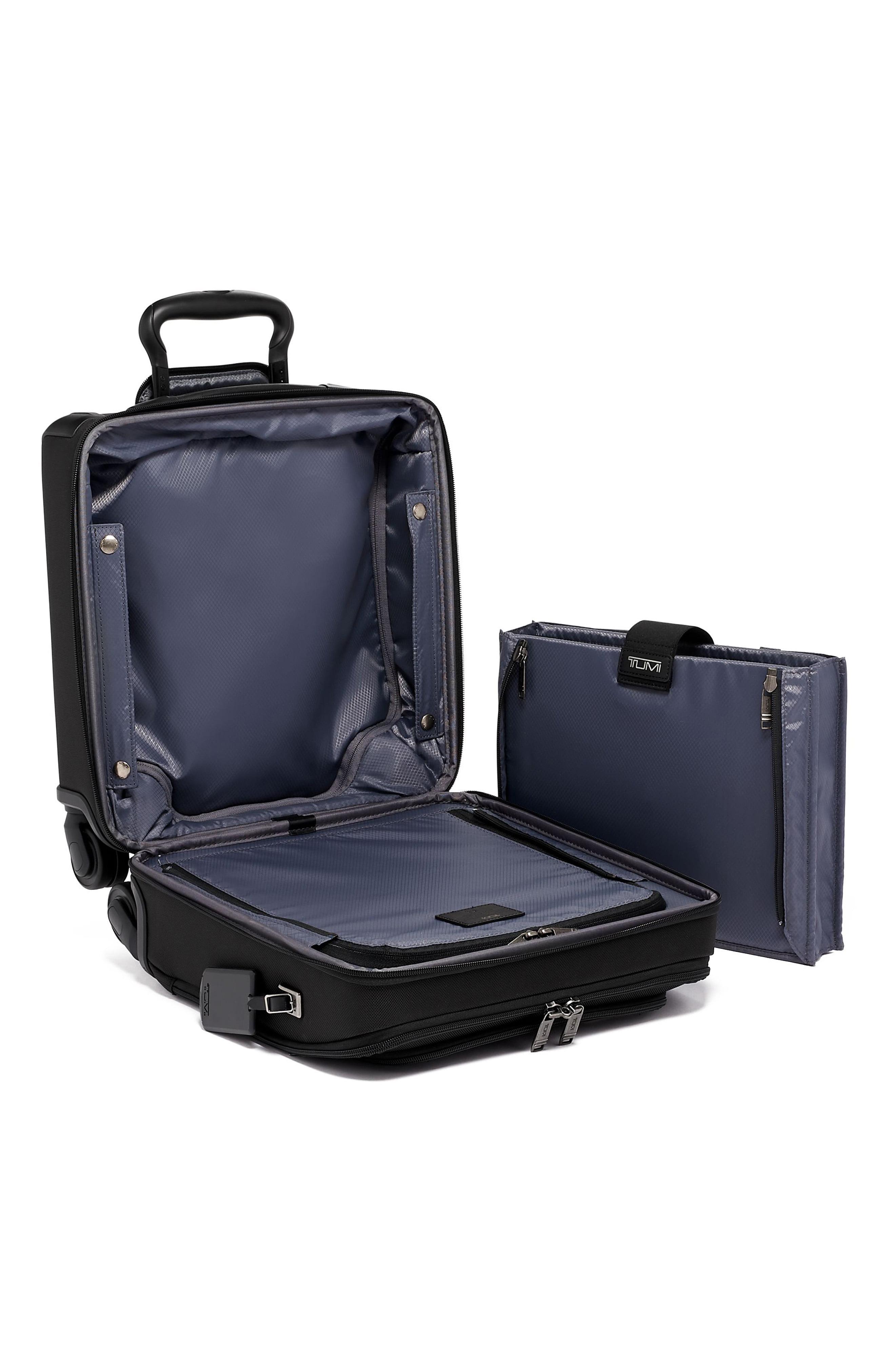 Tumi Merge Small Compact 4 Wheel Rolling Briefcase in Black Lyst