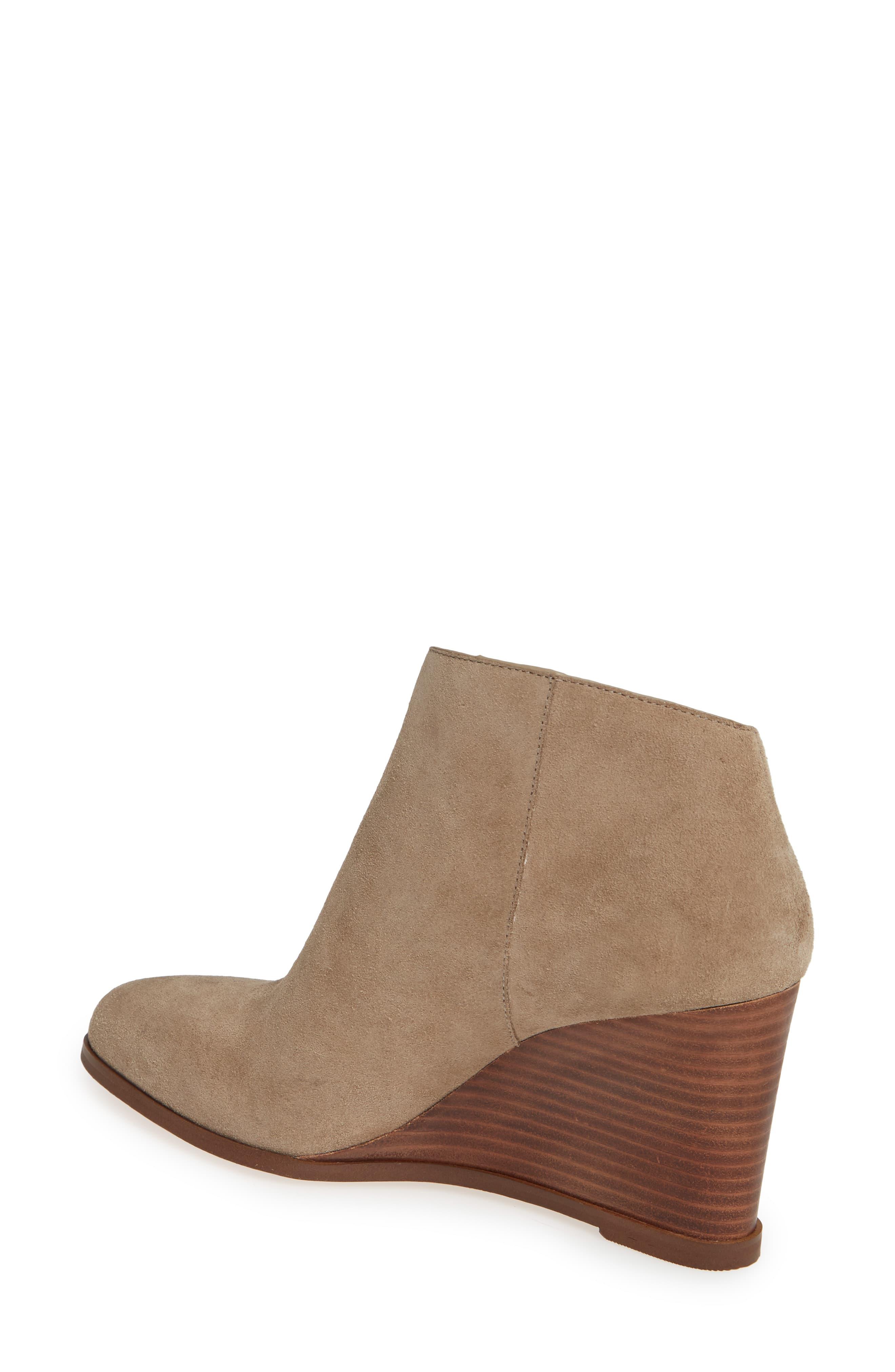 kaleb wedge bootie