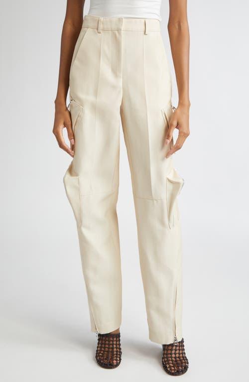 パンツ JACQUEMUS Woman Pants Beige 251PA1381709 130 Jacquemus Le Pantalon Ovalo Trousers | Neutrals | FARFETCH AO