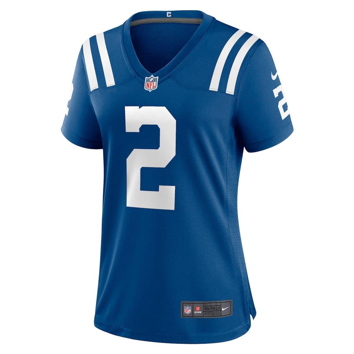 Women's Nike Jonathan Taylor Royal Indianapolis Colts Player Game Jersey Size: Small