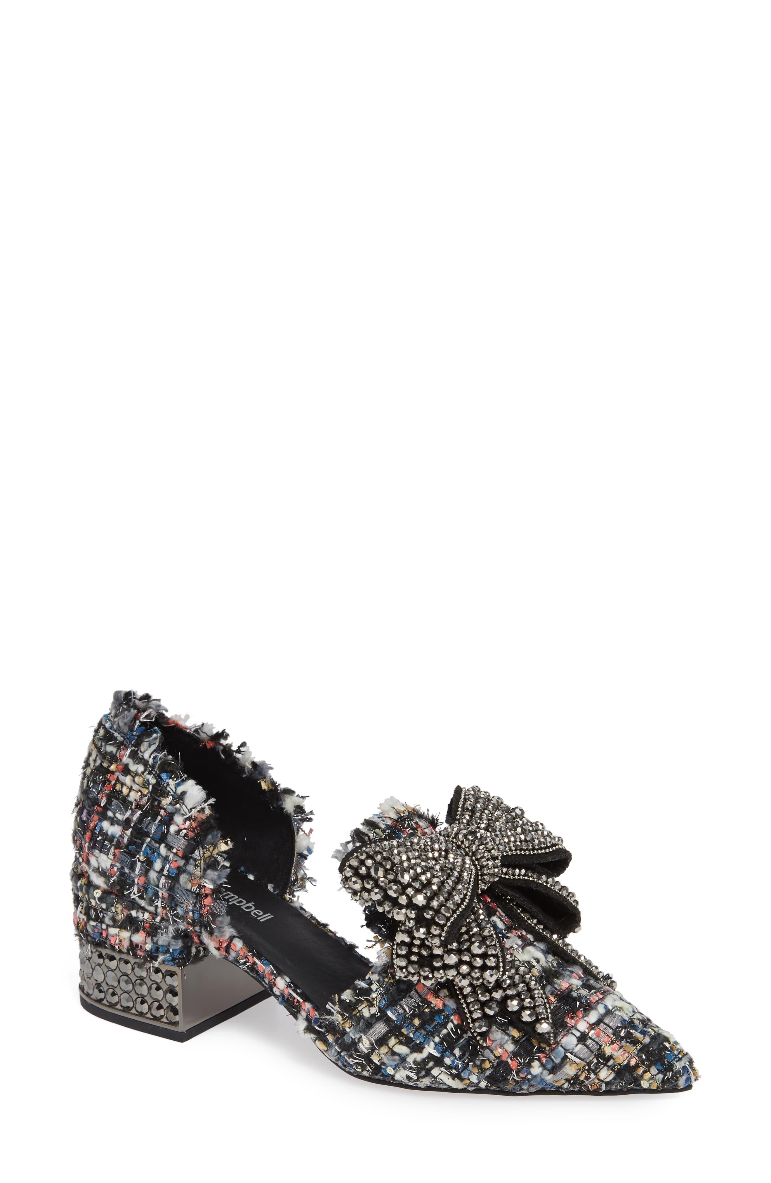 Jeffrey Campbell Valenti Embellished Bow Loafer Lyst