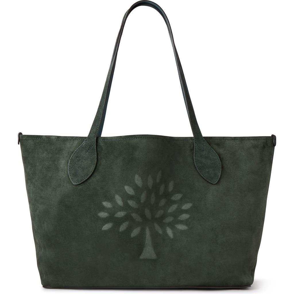 トートバッグ MULBERRY Woman Tote bags Green HH6592736 Q633 Mulberry Suede Tree Tote in Green | Lyst