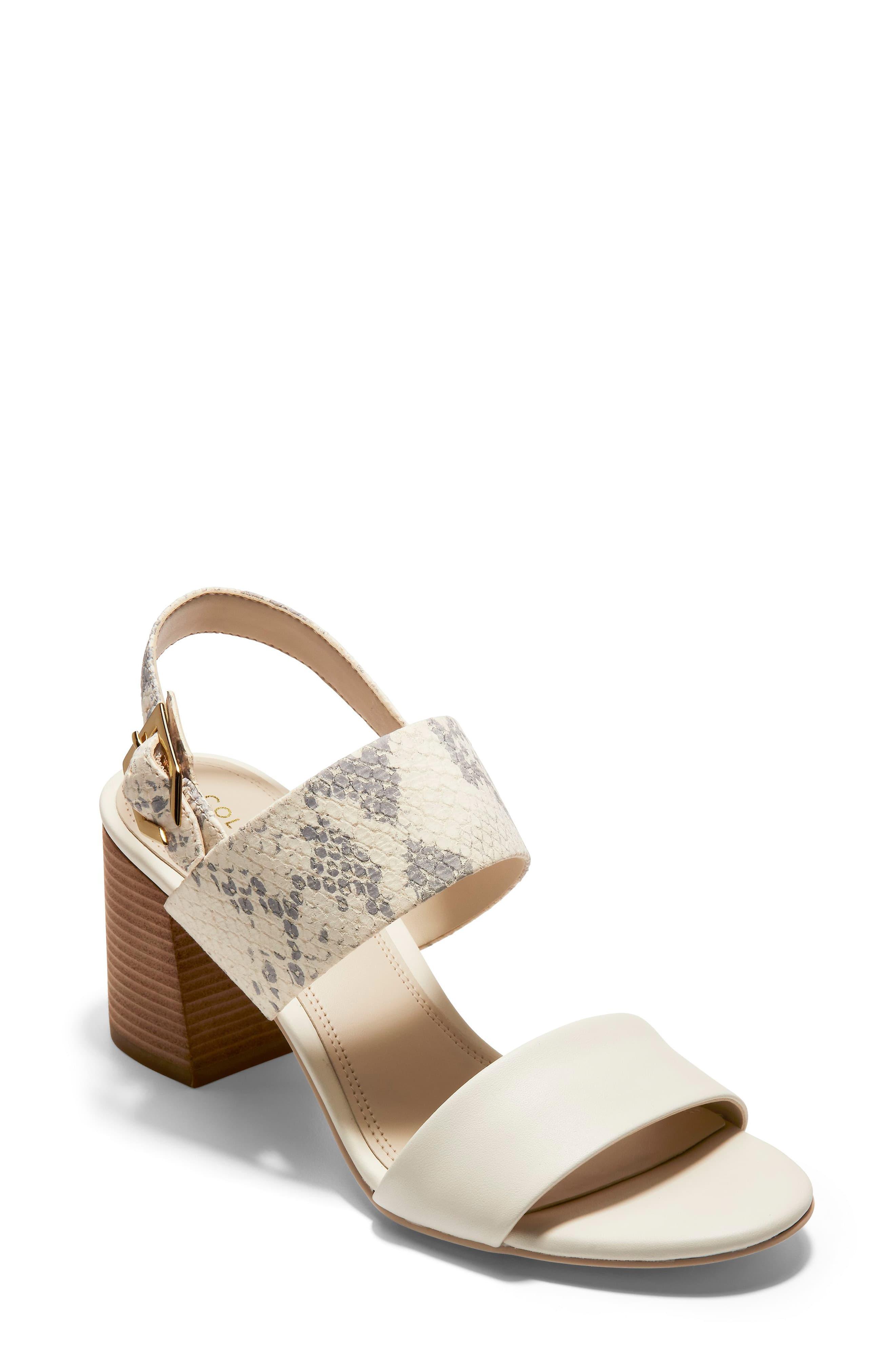 avani block heel sandal cole haan