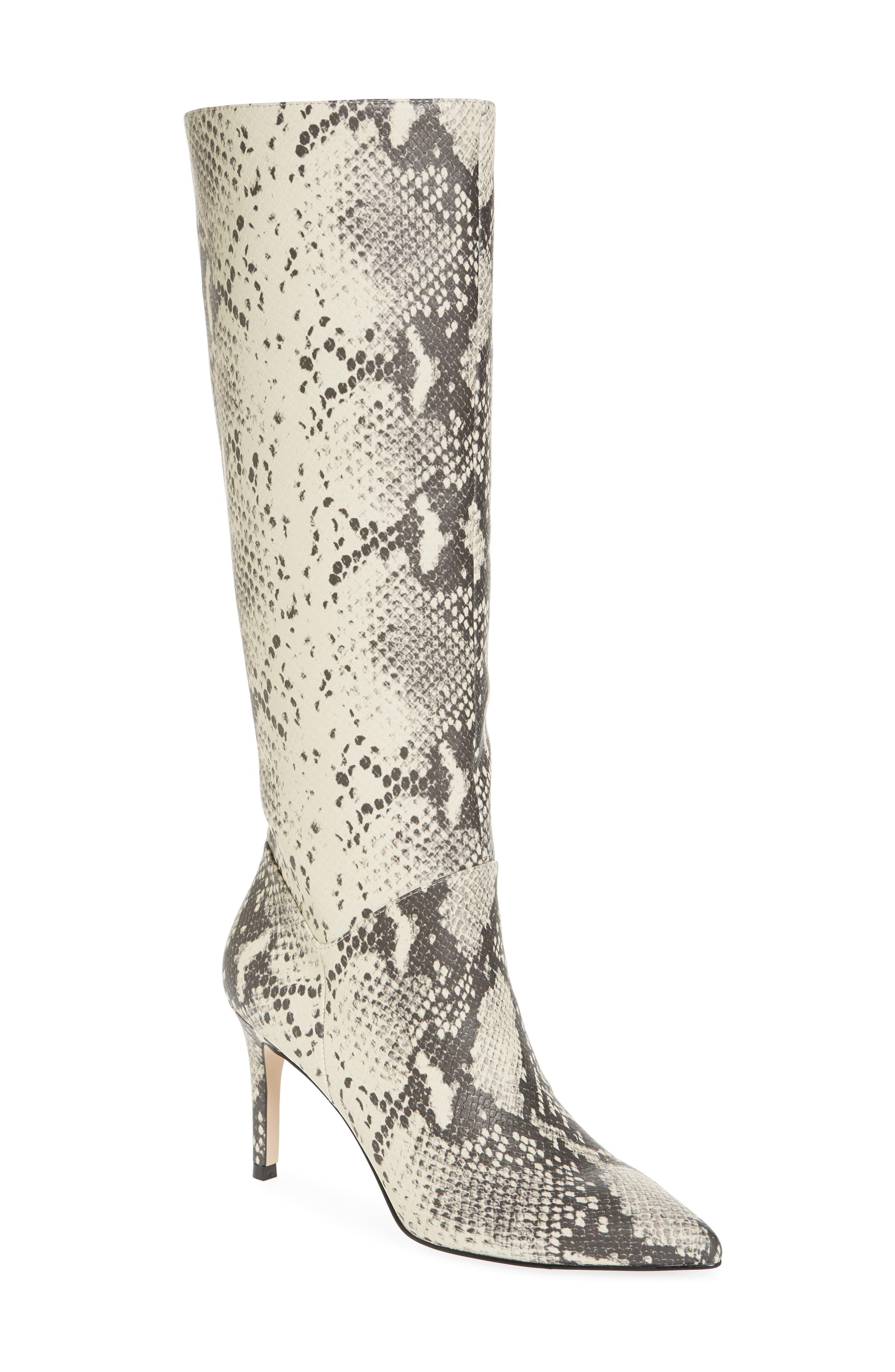 steven by steve madden snakeskin boots