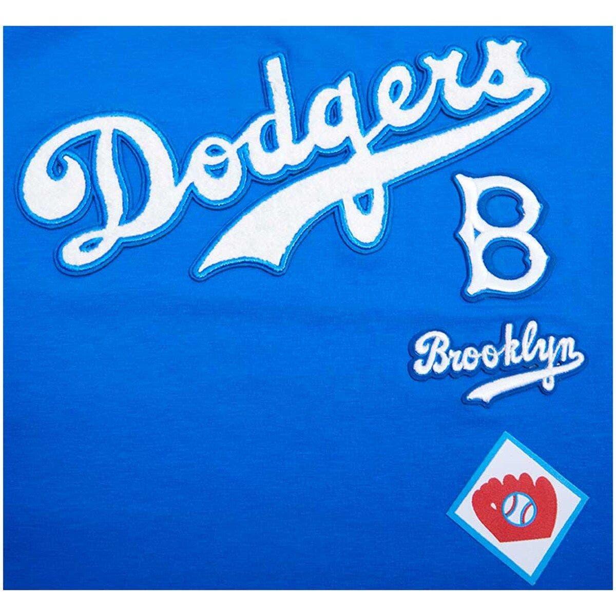 Pro Standard Brooklyn Dodgers Cooperstown Collection Retro Classic Cropped  Boxy T-shirt At Nordstrom in Blue