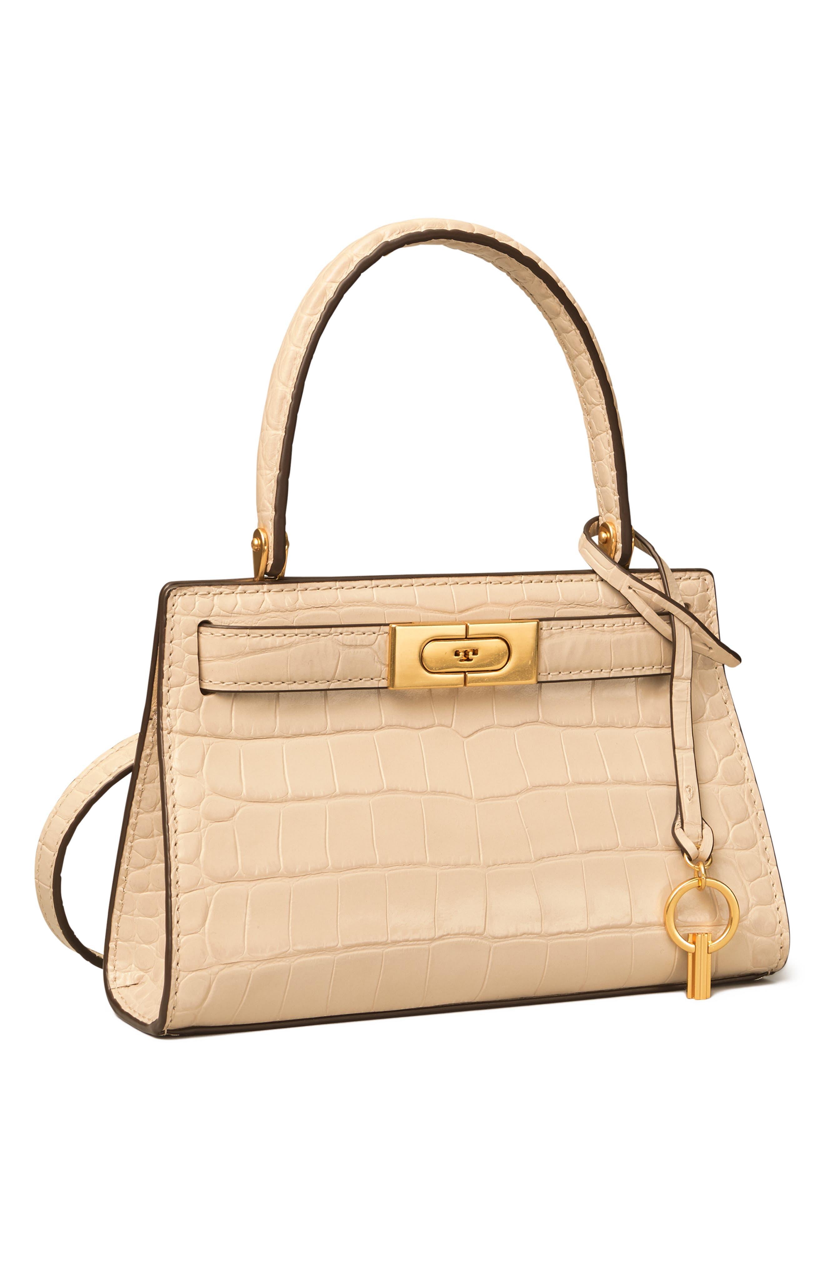 Tory Burch on X: Our Lee Radziwill Petite Bag in croc-embossed