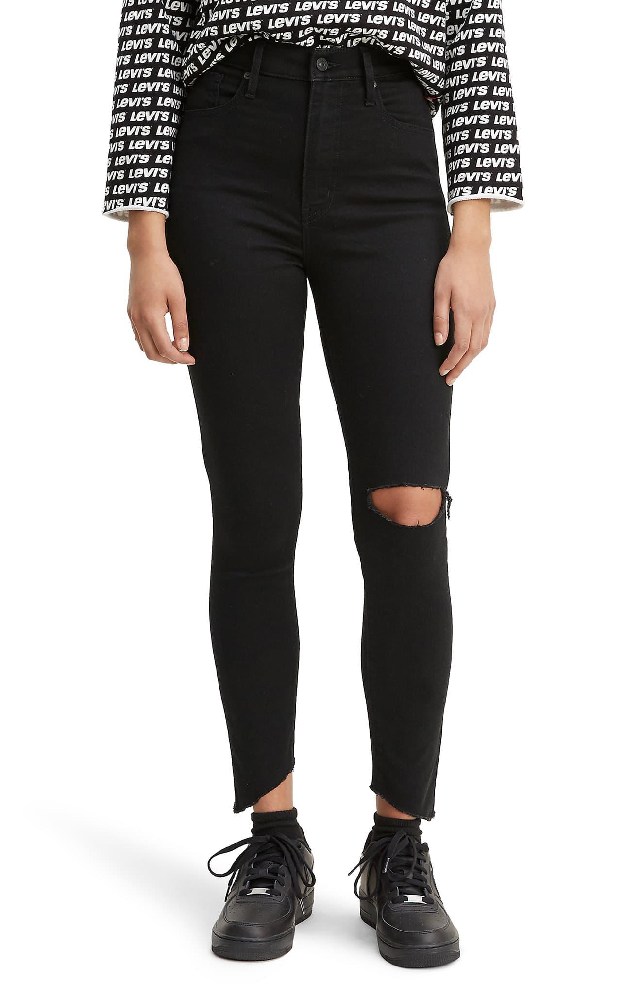 black mile high levis
