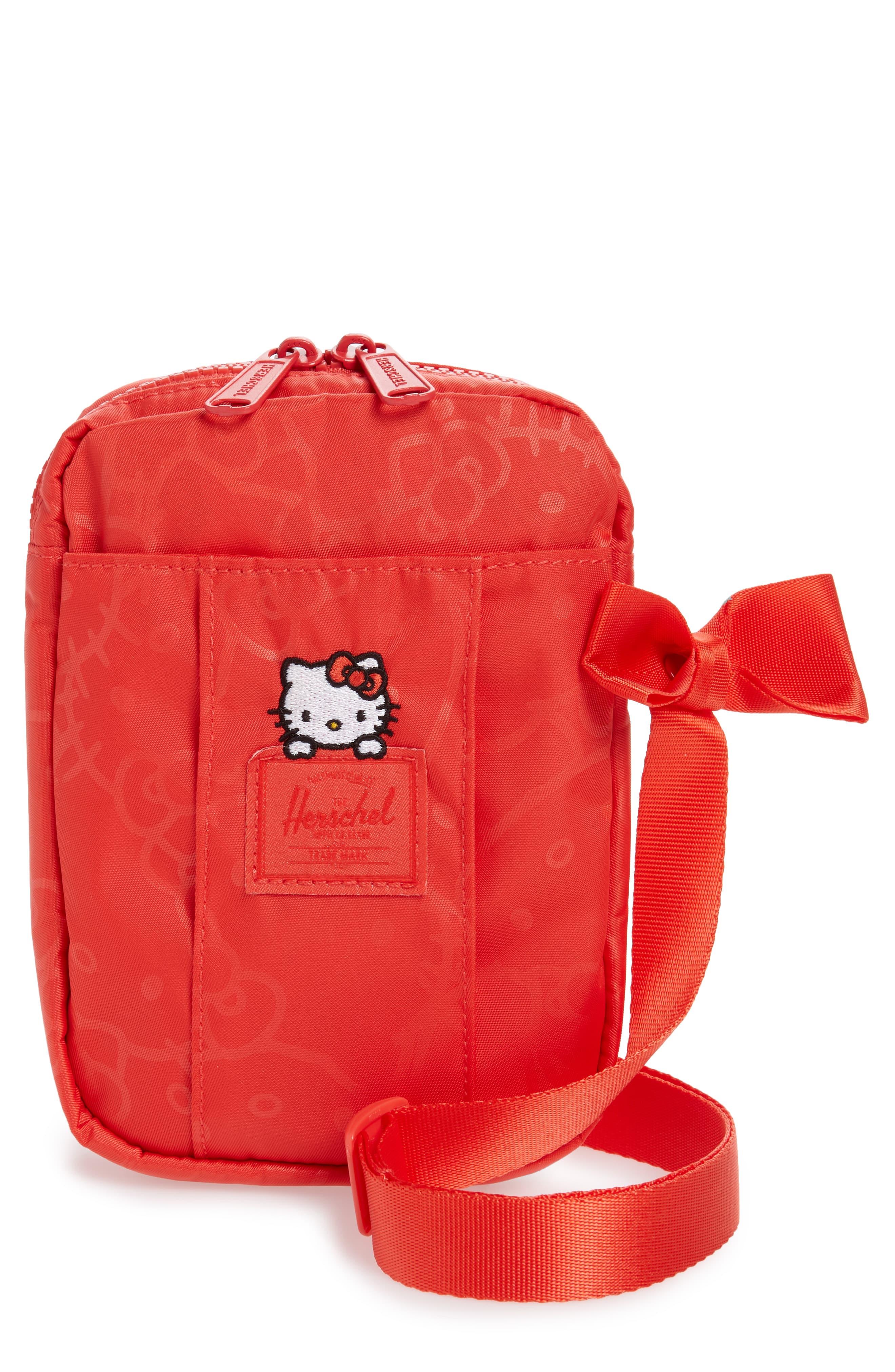 Hello Kitty Cross Body Bag Herschel Supply Co. Hello Kitty Cruz Crossbody Bag in Red - Lyst