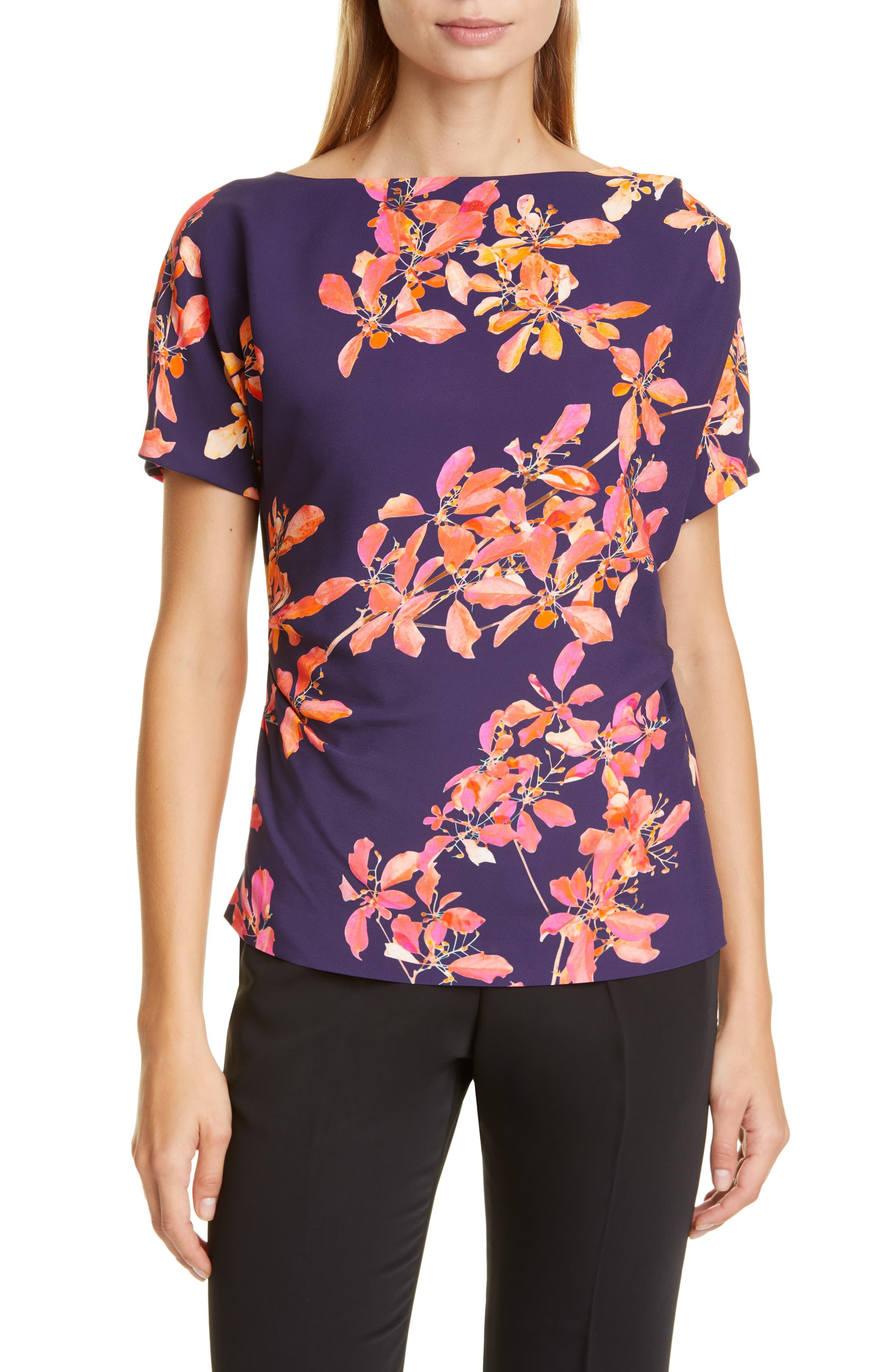 dries van noten floral top