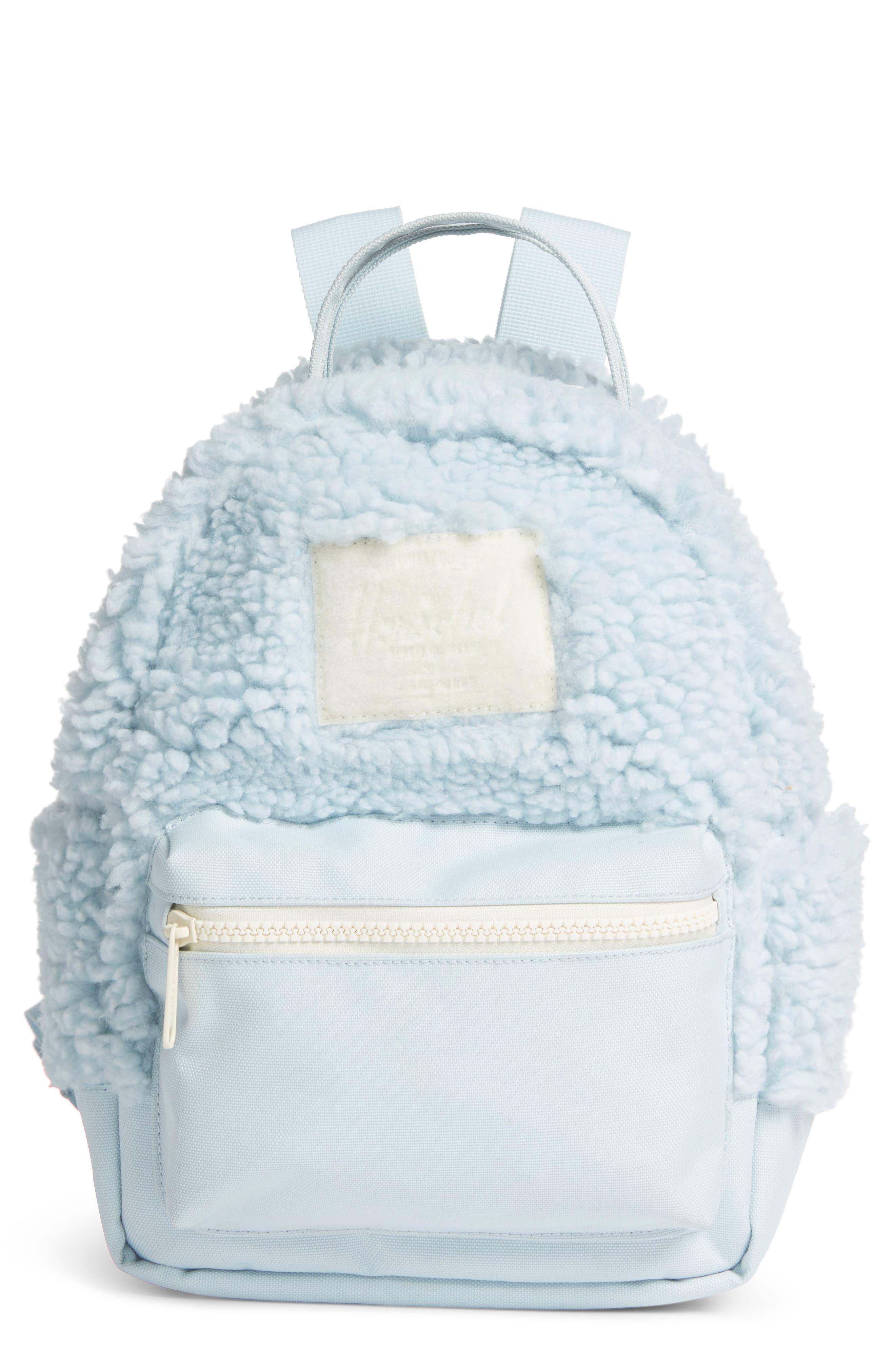 baby blue herschel backpack