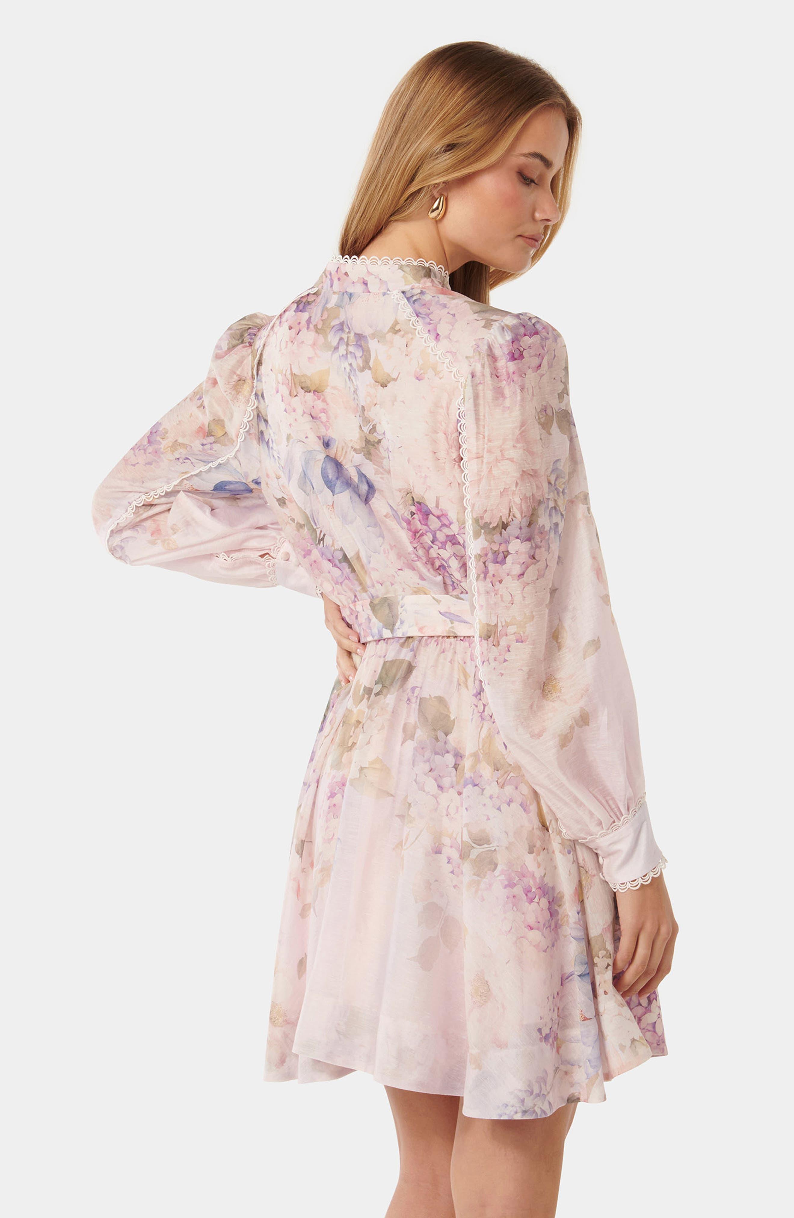 ワンピース Vienna Volume Sleeve Shirt Dress M Vienna Volume Sleeve Shirt Dress