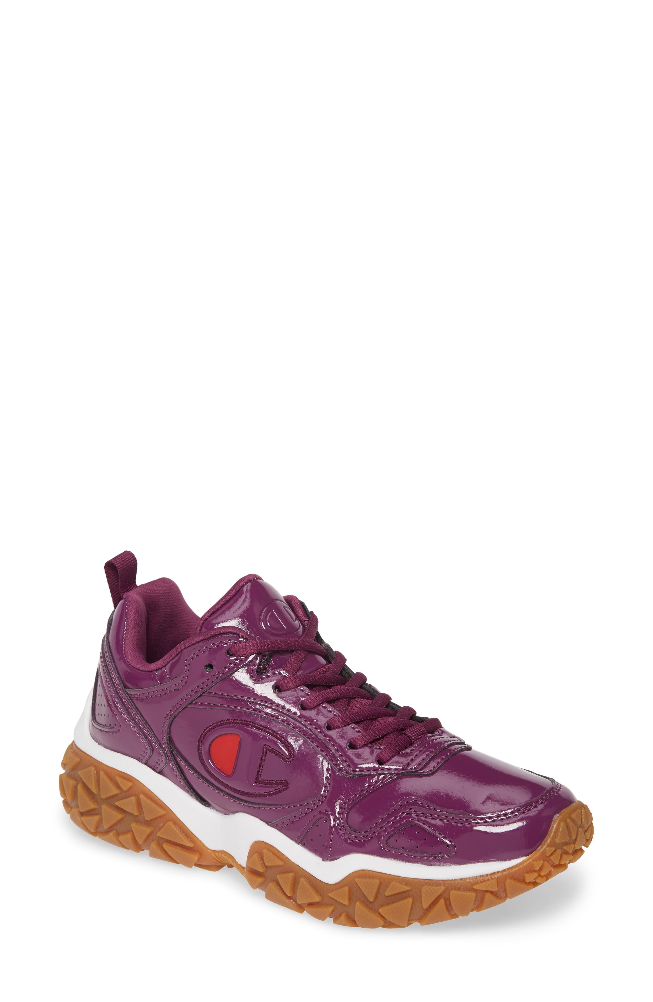 champion purple shoes