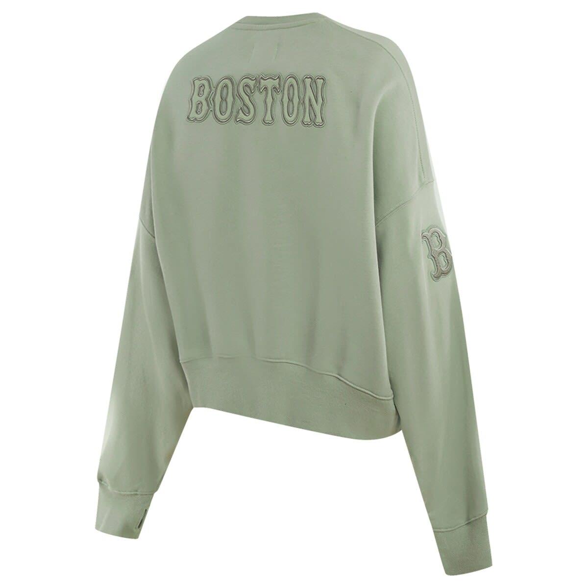 Pro Standard Boston Red Sox Fleece Pullover Sweatshirt At ...