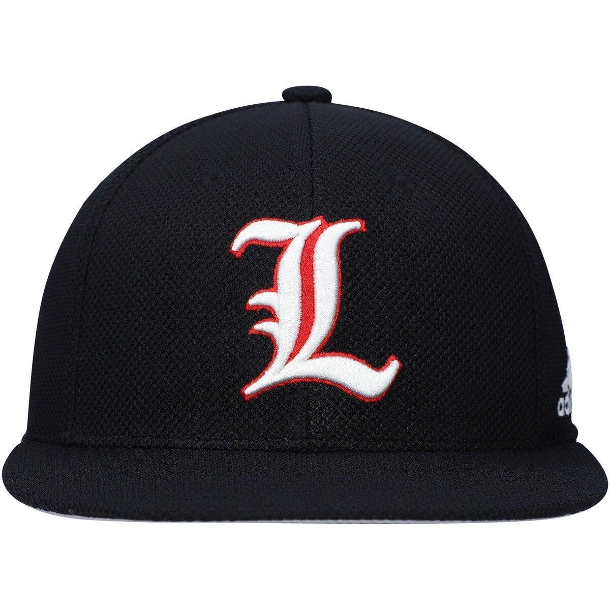 Louisville Cardinals adidas On-Field Baseball Fitted Hat - White