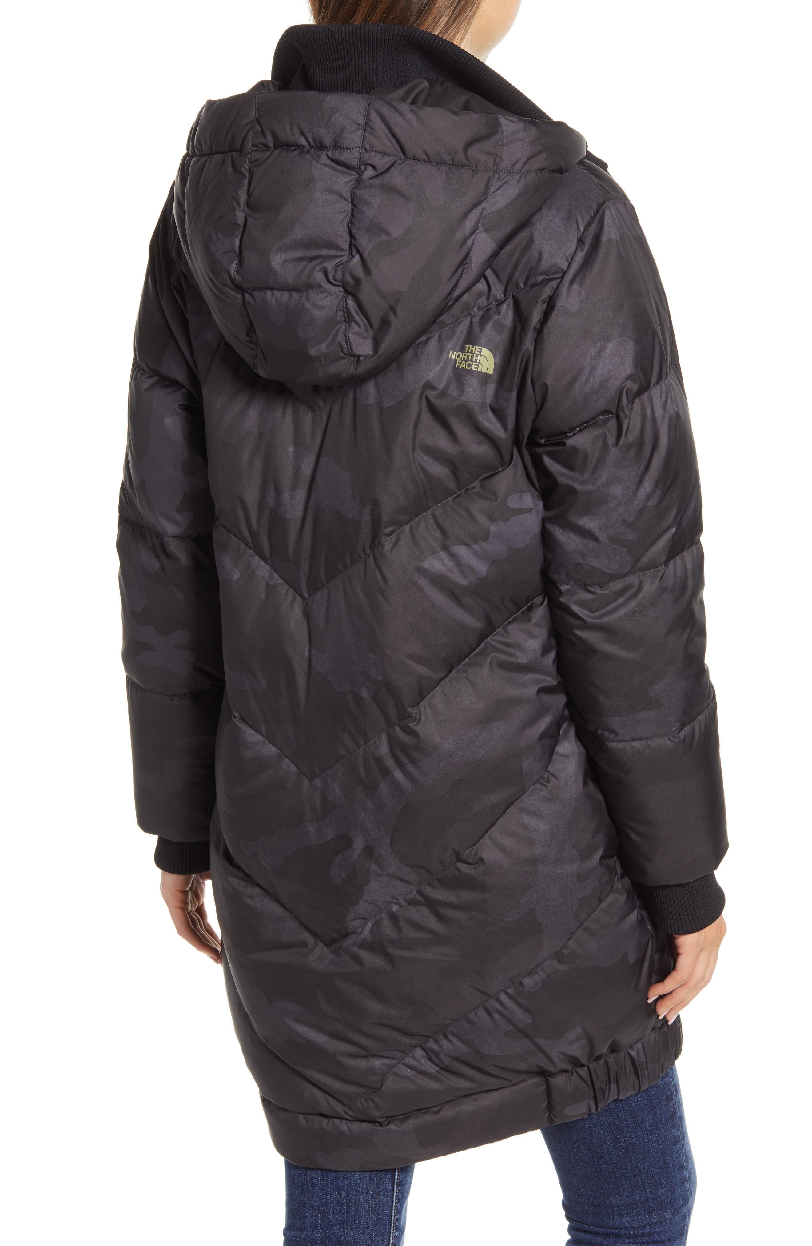 north face down hooded jacket