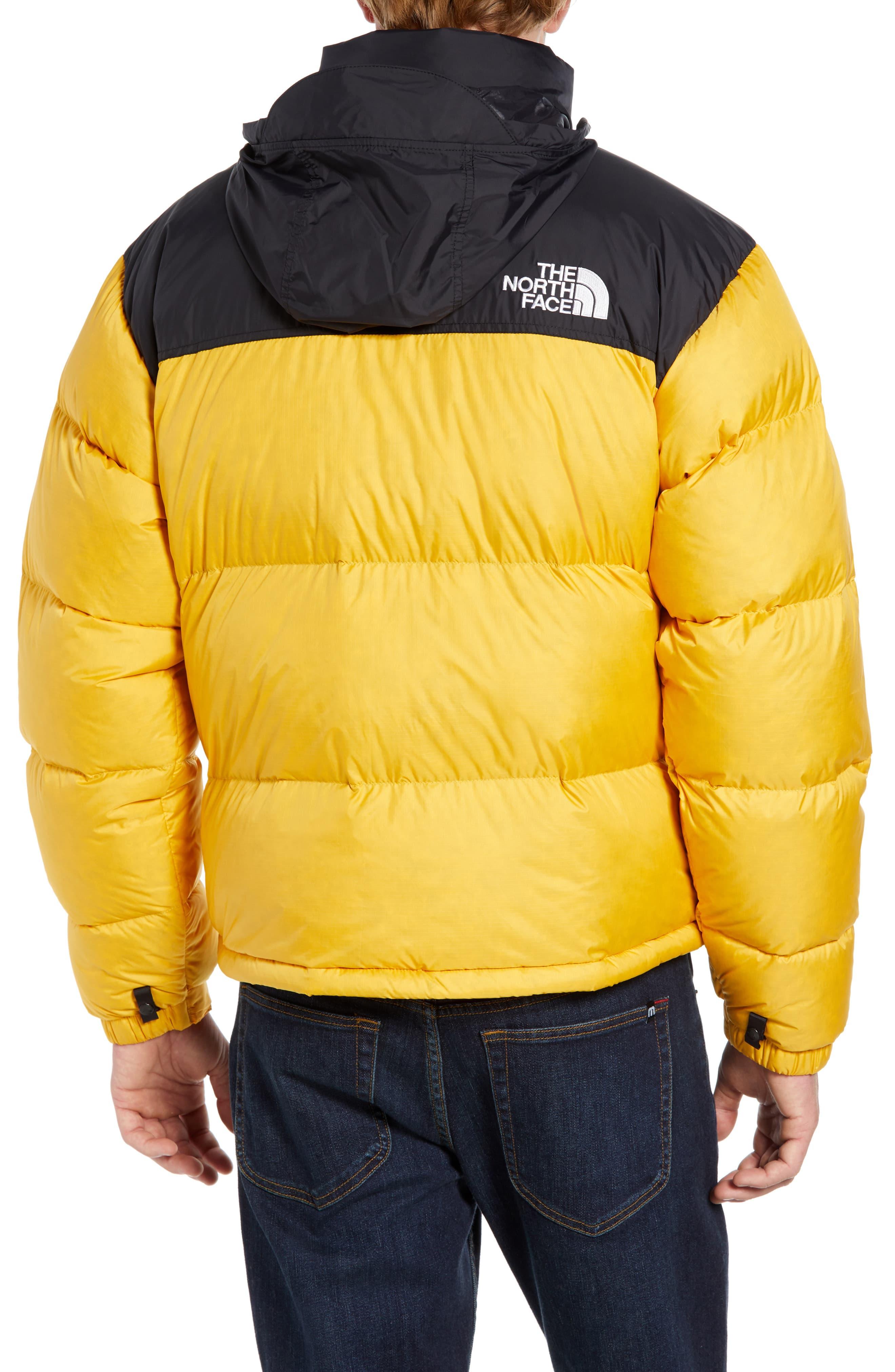 The North Face Nuptse 1996 Packable Quilted Down Jacket, Yellow for Men ...