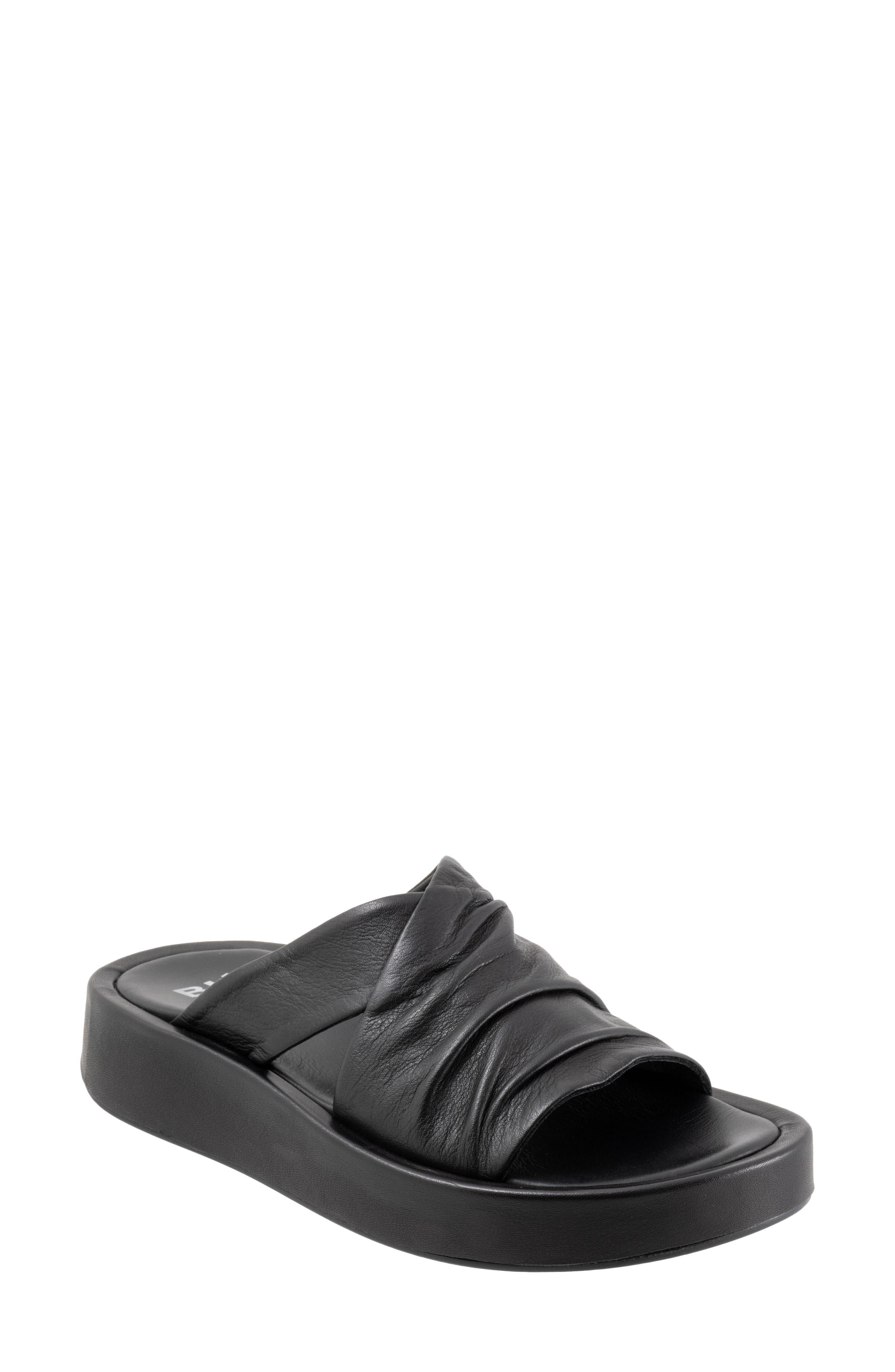 BUENO Harper Sandal in Black | Lyst