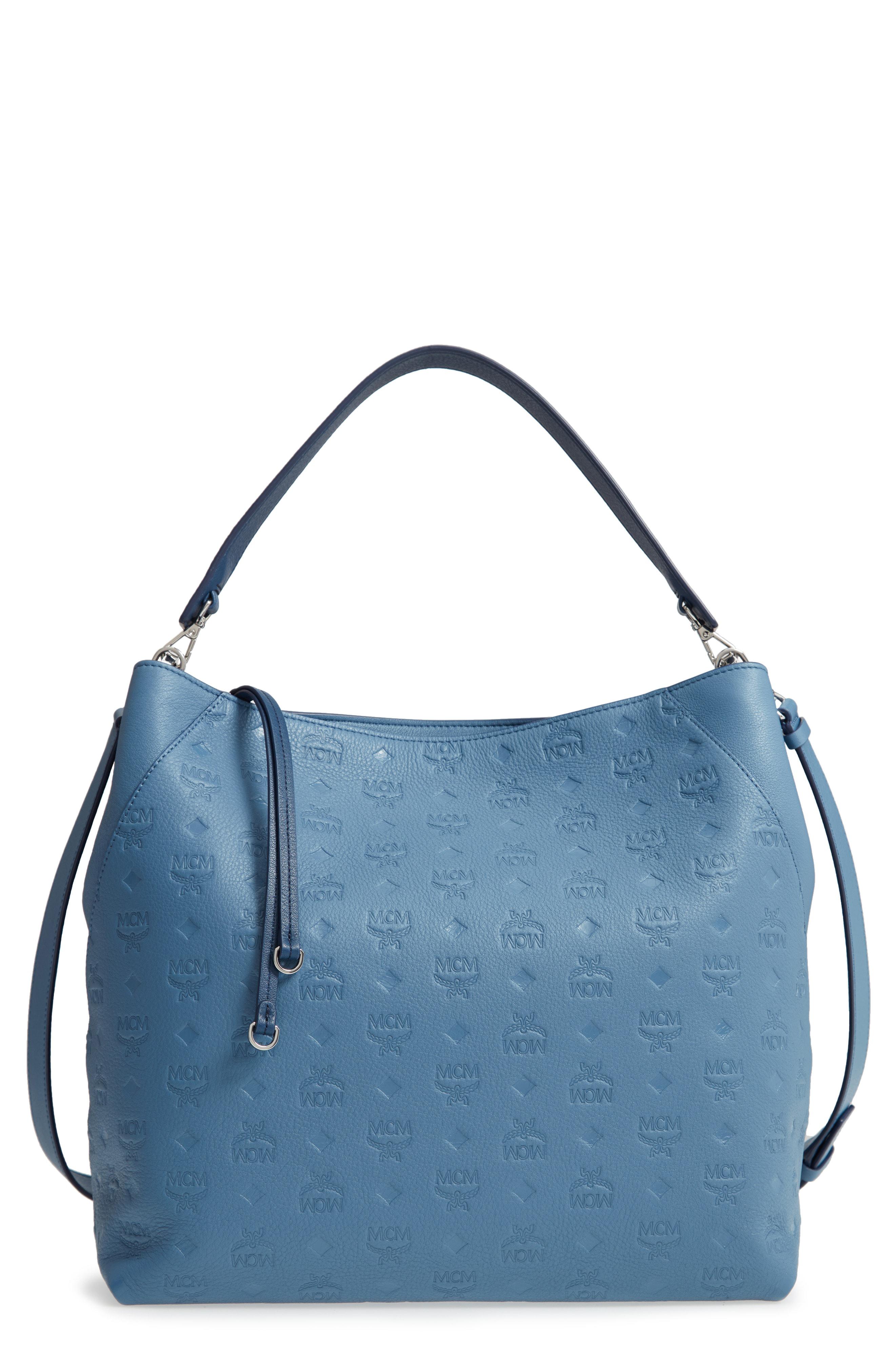 Klara Monogrammed Leather Tote Bag Literacy Basics