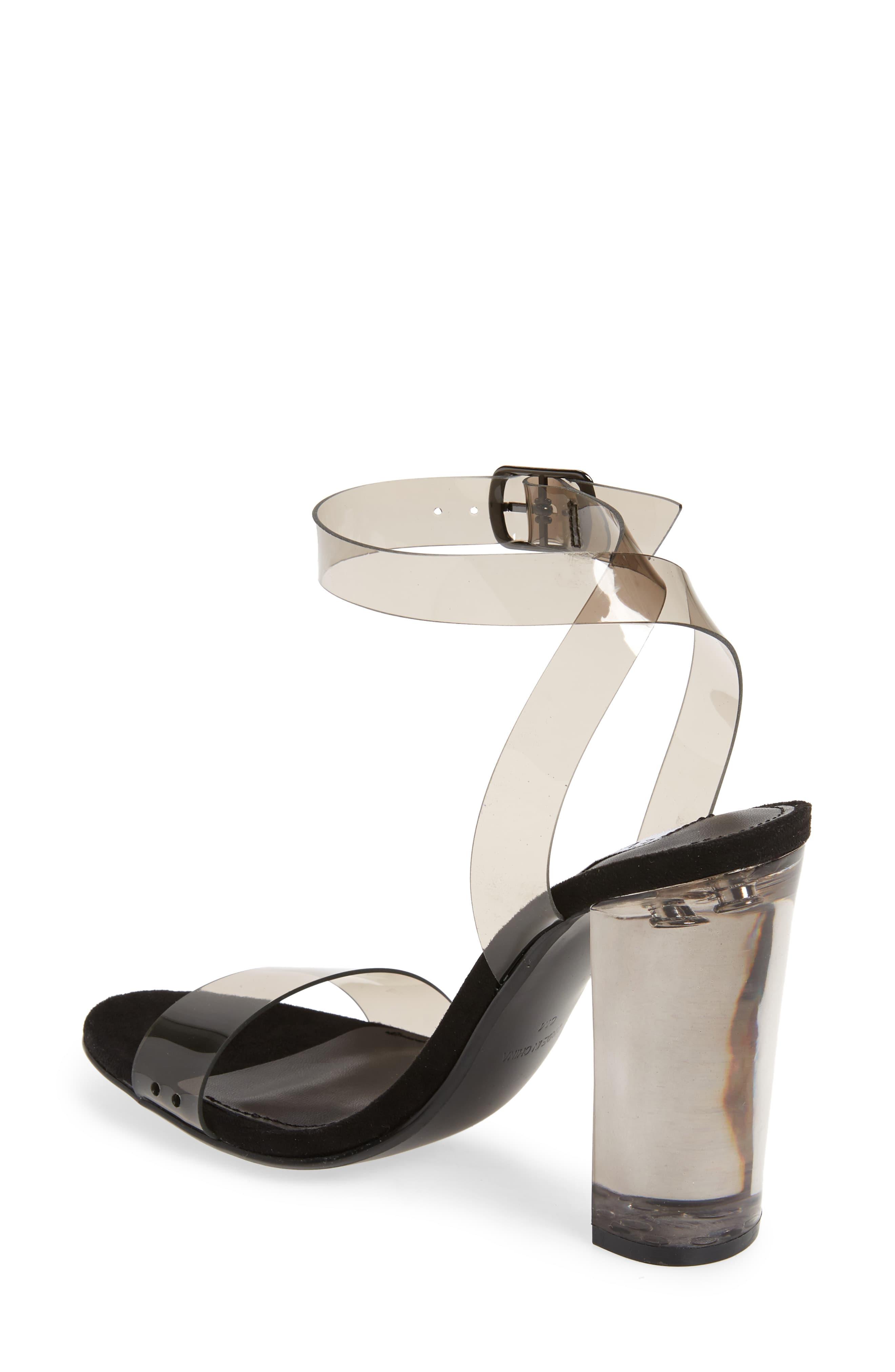 camille clear sandal
