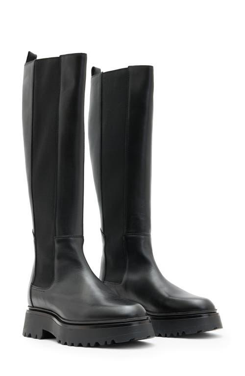 Knee High Tall Leather Chelsea Boots Walk London Dana Tall Chelsea