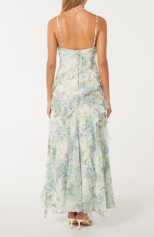 EVER NEW Poppy Floral Ruffle Maxi Dress | Lyst