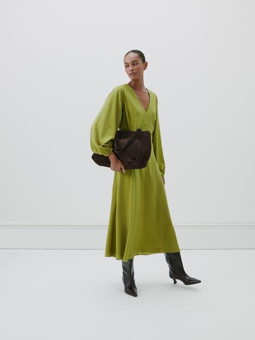 hush green dress Hush Green/Gold Yasmin Dress main image 0