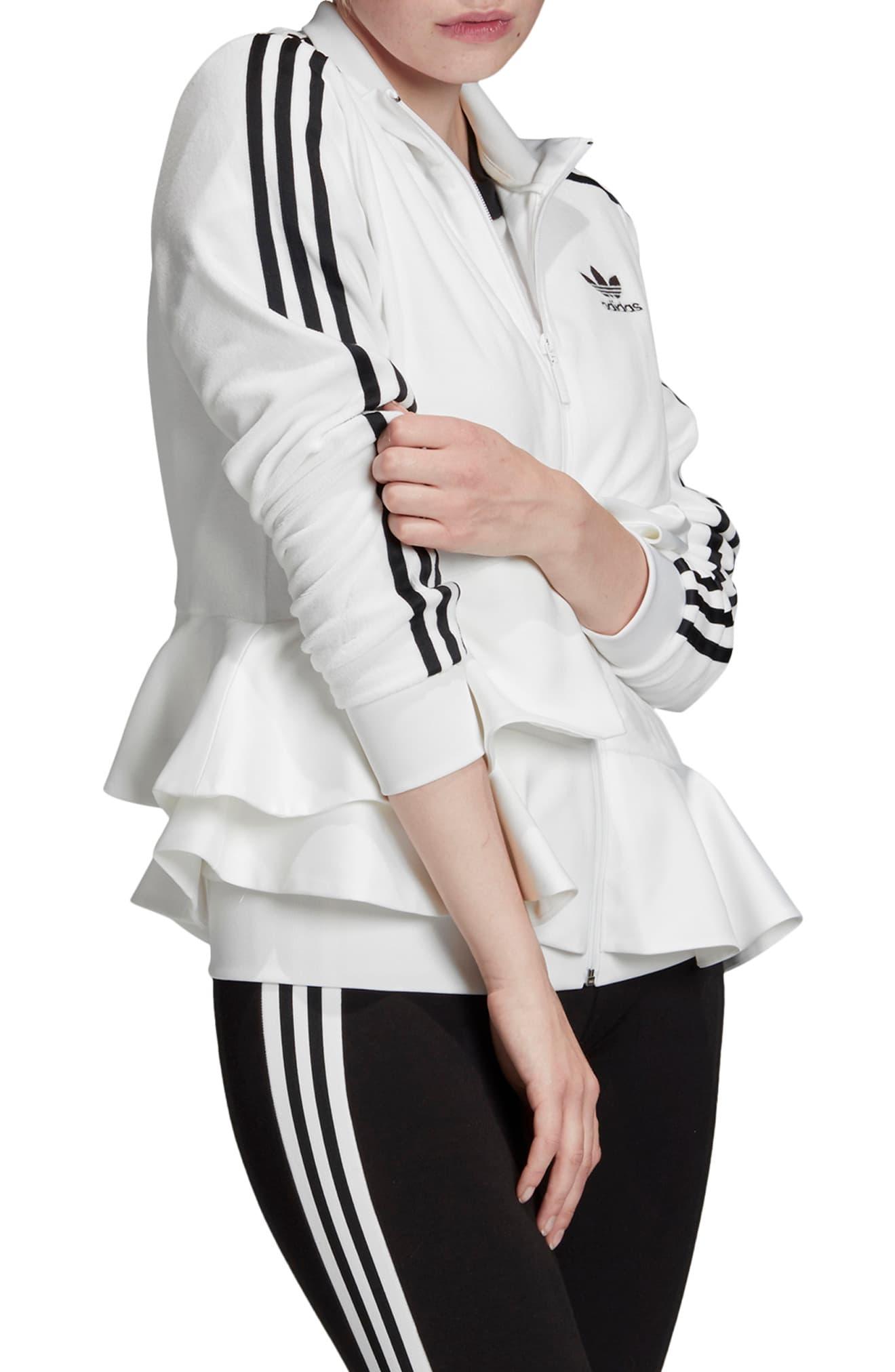 adidas ruffle track jacket