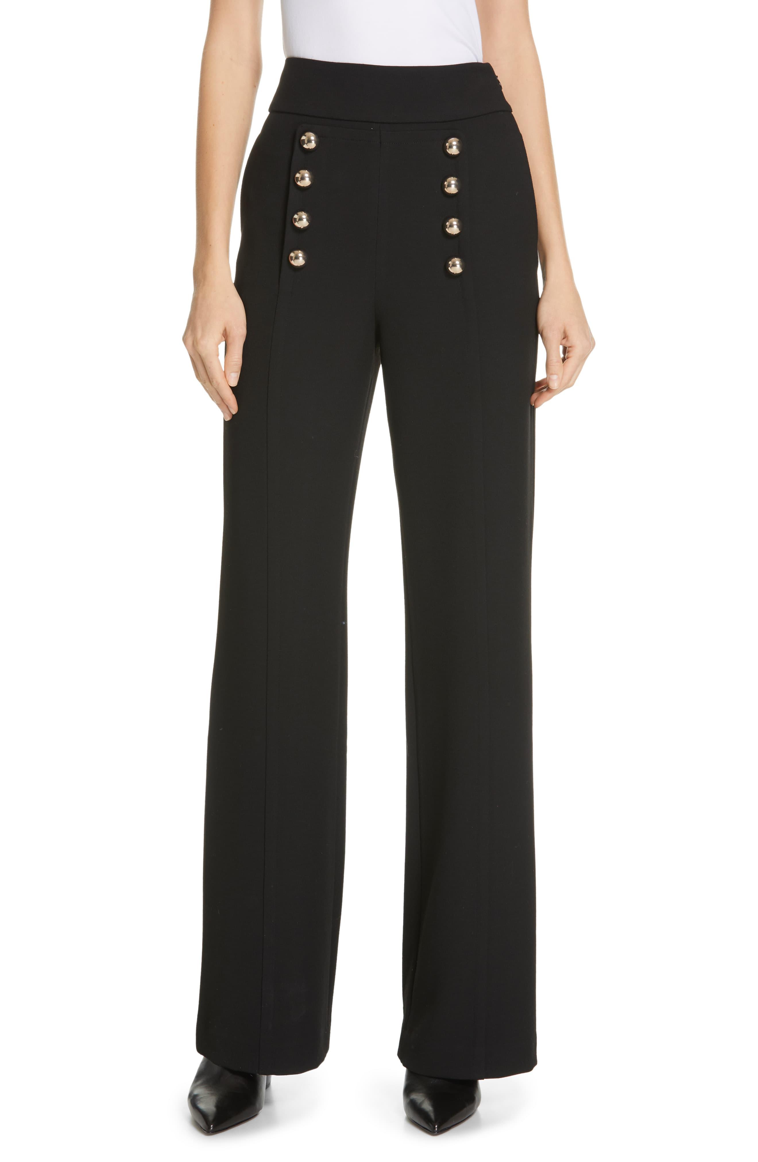high waisted sailor pants