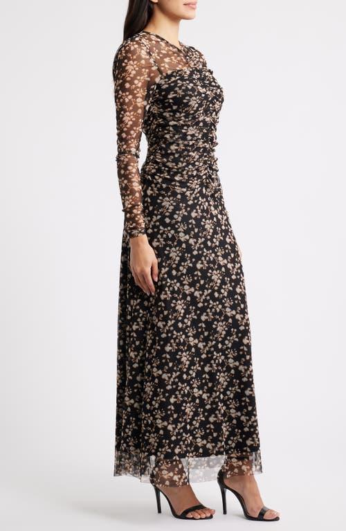 girl in black dress prom fight video Willow Wisp Short Sleeve Maxi Dress