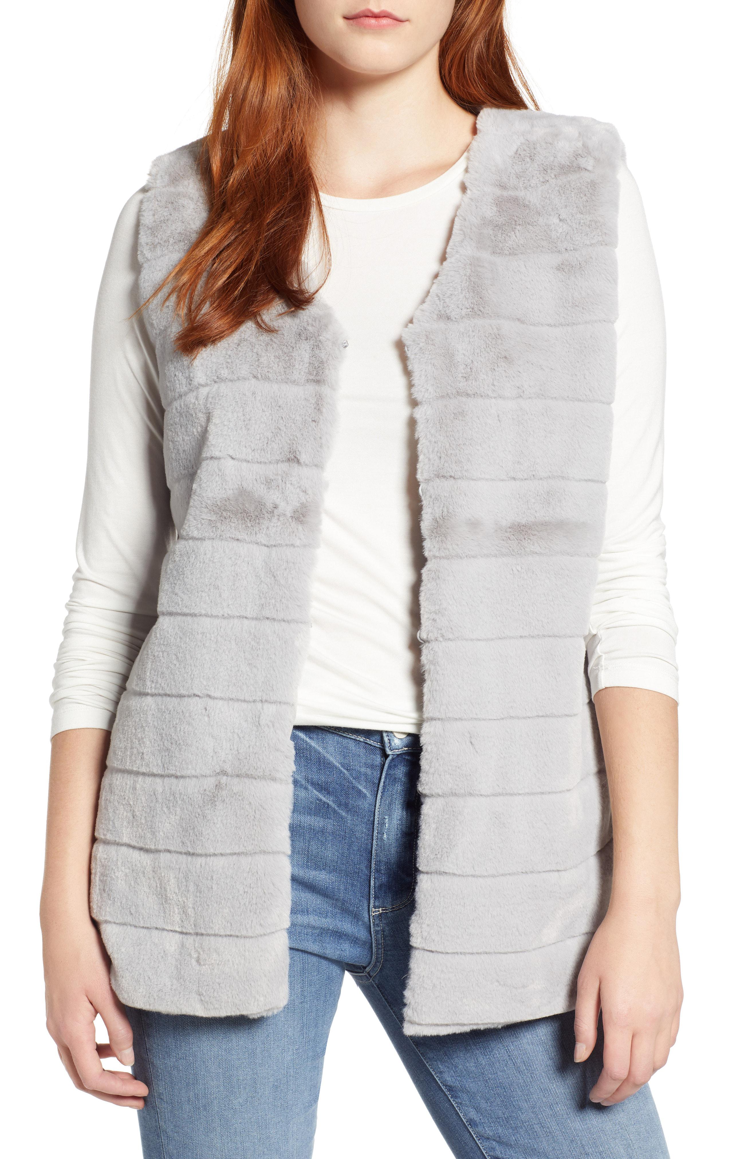 echo fur vest