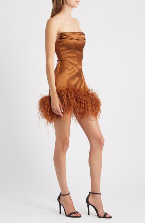 Designer Delfi Collective Orange And Gold Dresses for Women | Lyst