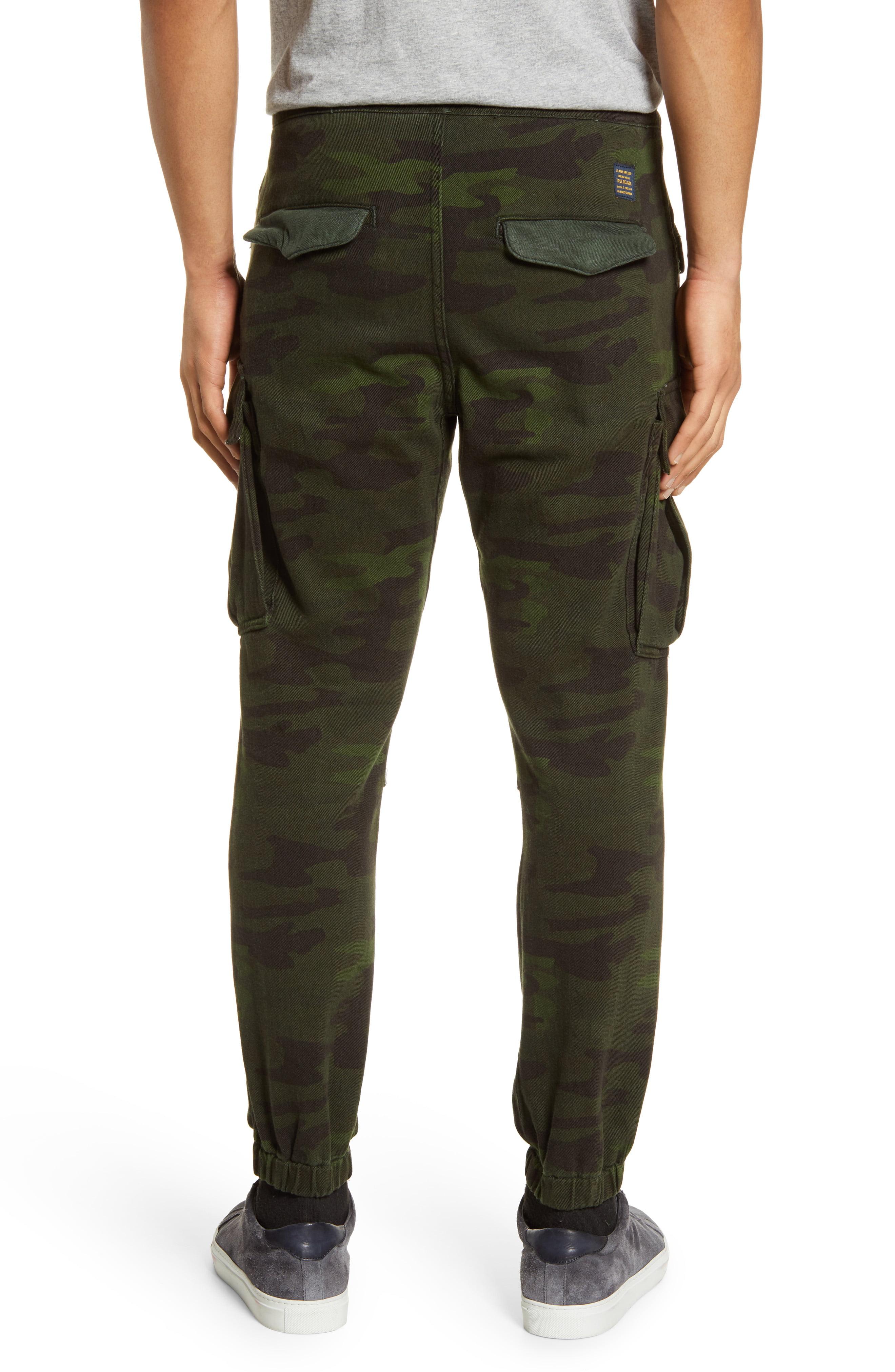 True Religion Cotton Cargo Thyme Skinny Pants in Camo (Green) for Men ...