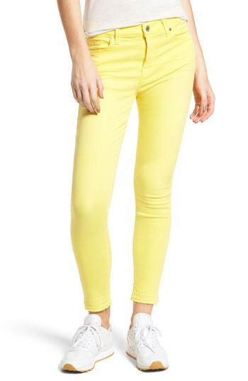 7 for all mankind yellow jeans