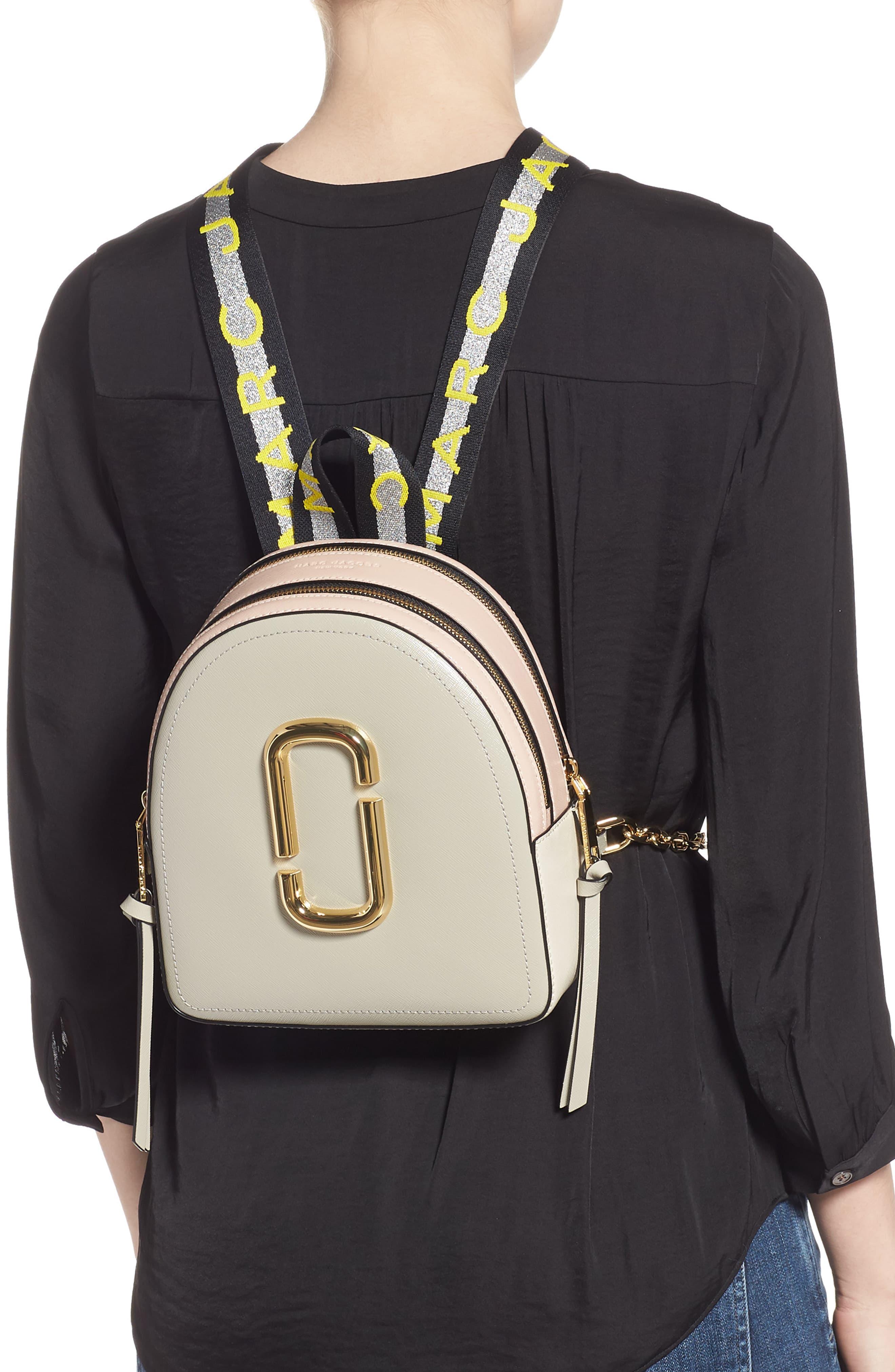 Marc Jacobs Pack Shot Leather Backpack | Lyst