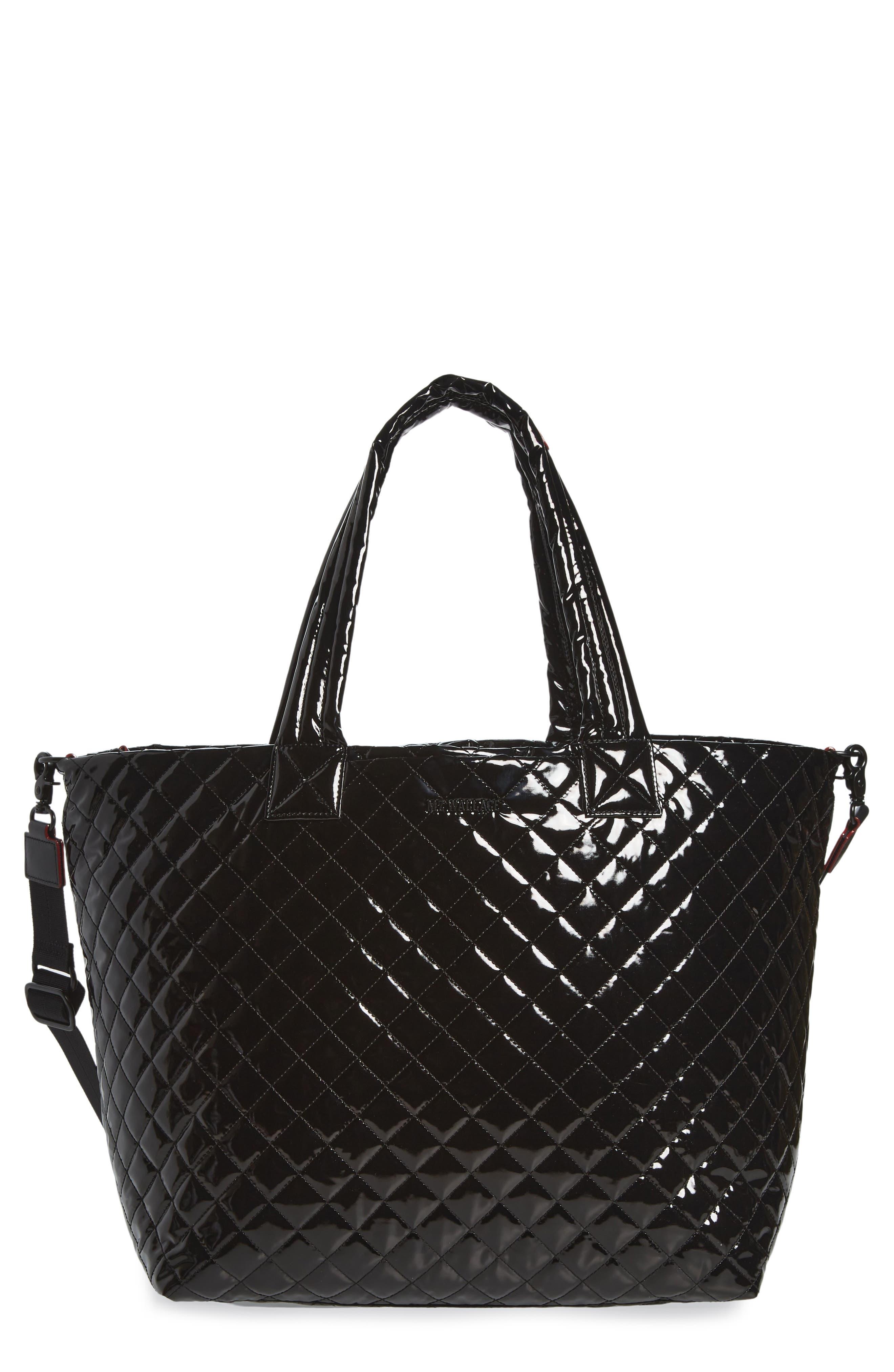 MZ Wallace Deluxe Large Metro Tote in Black | Lyst