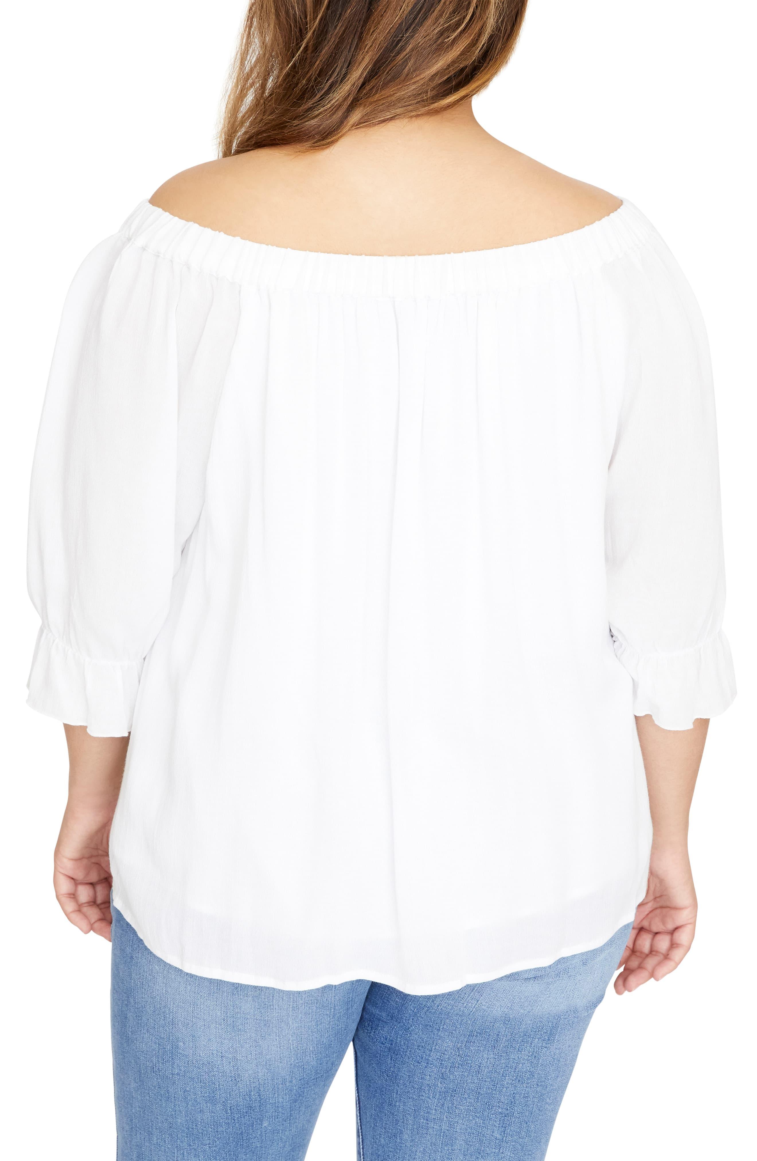 sanctuary soak up the sun peasant top