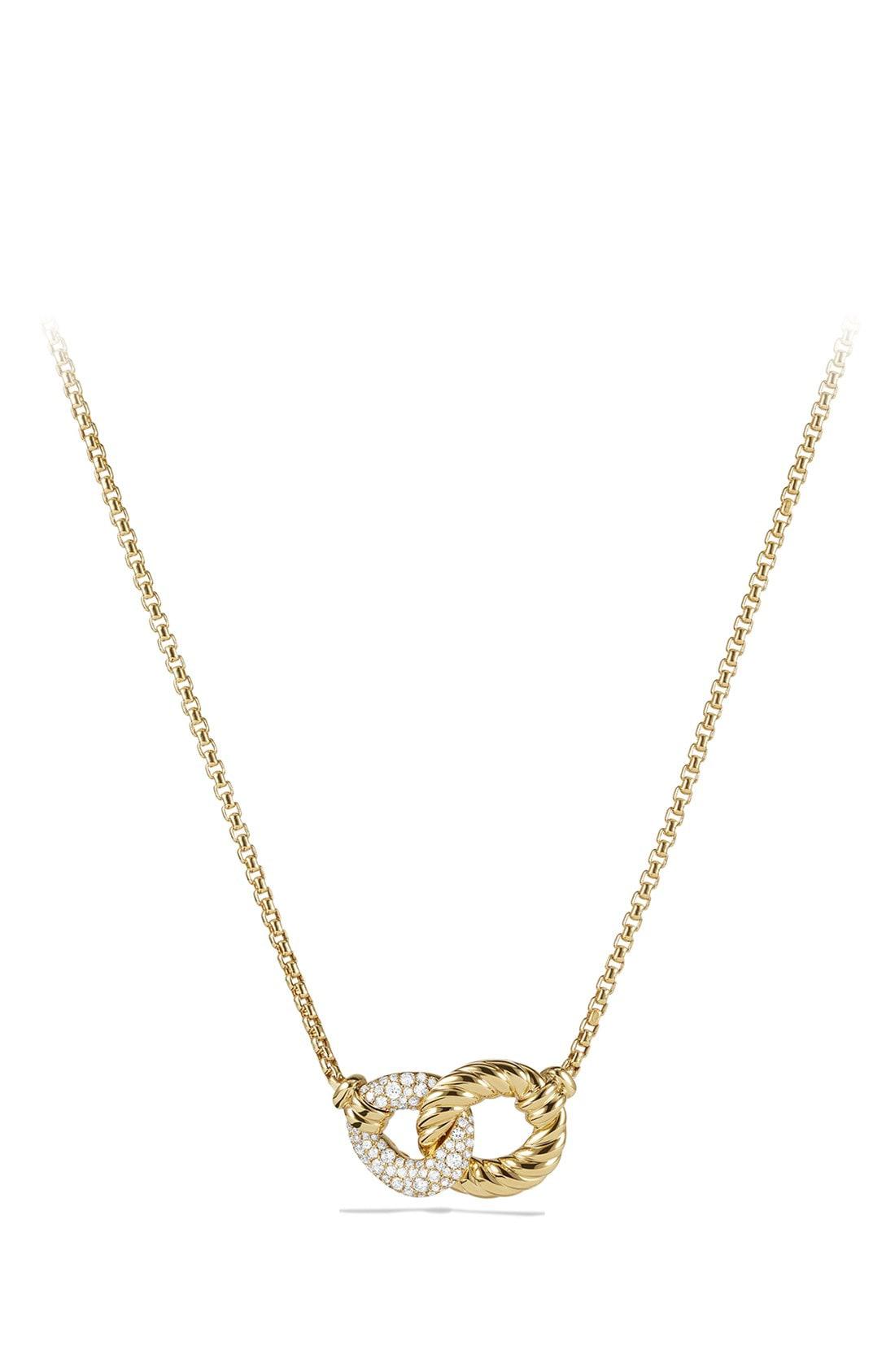 david yurman belmont double curb link necklace