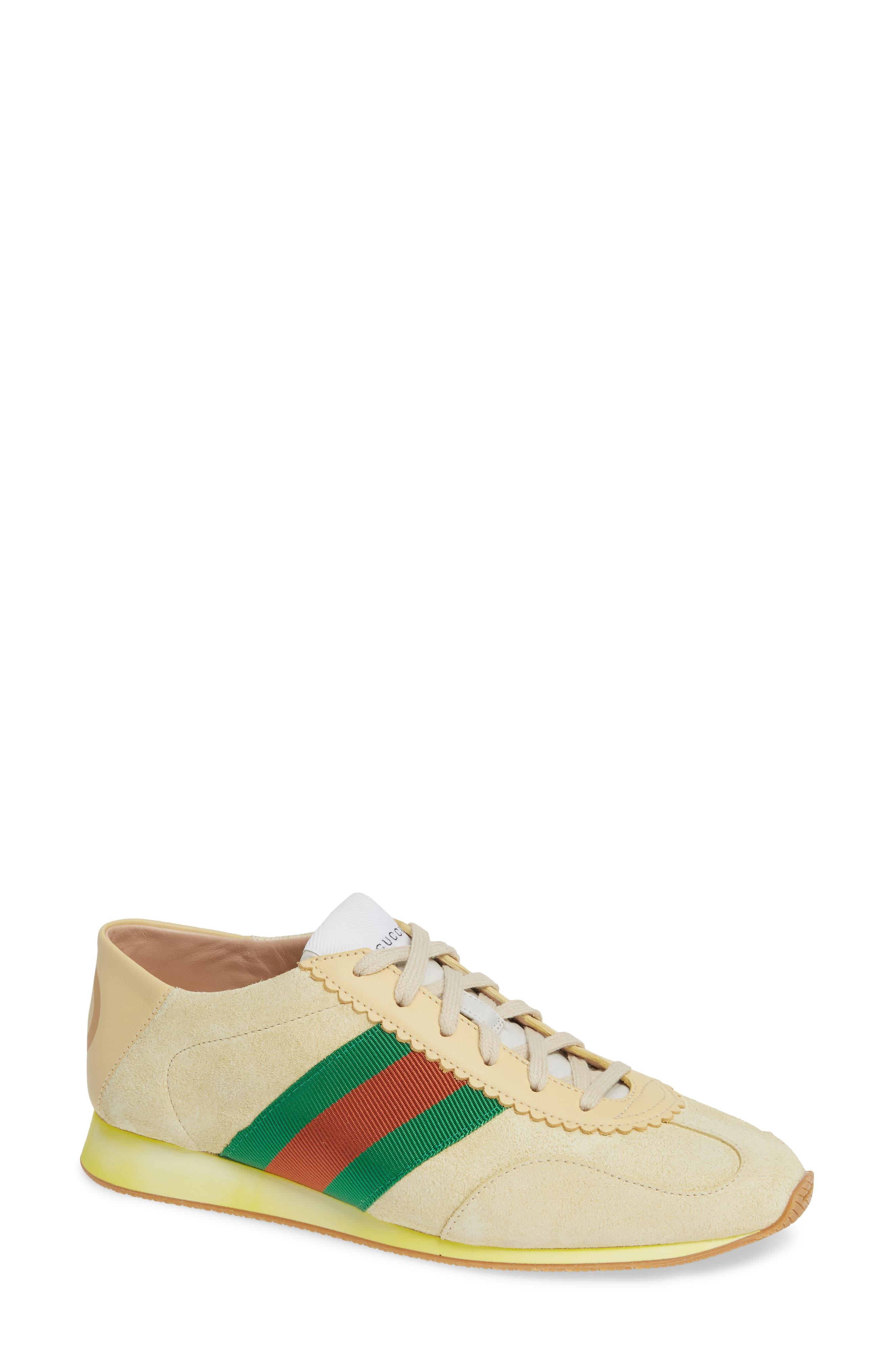 gucci rocket suede sneaker