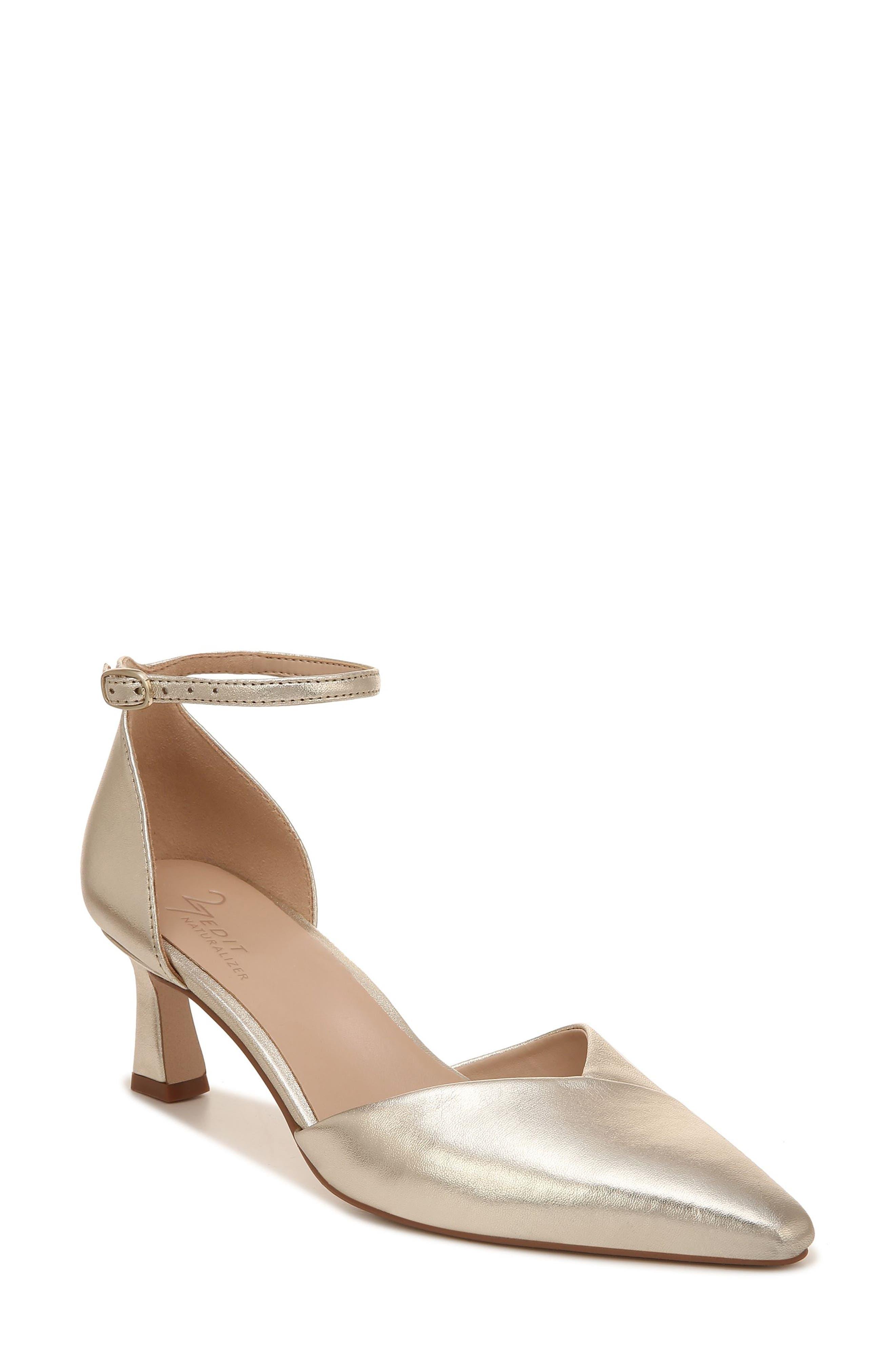 27 EDIT Naturalizer Danica Ankle Strap Pointed Toe Pump | Lyst