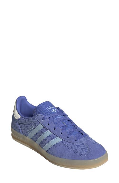 adidas gazelle silver green womens Adidas Gazelle Indoor 'Light Blue/Wonder White' -Originally $130.00 -